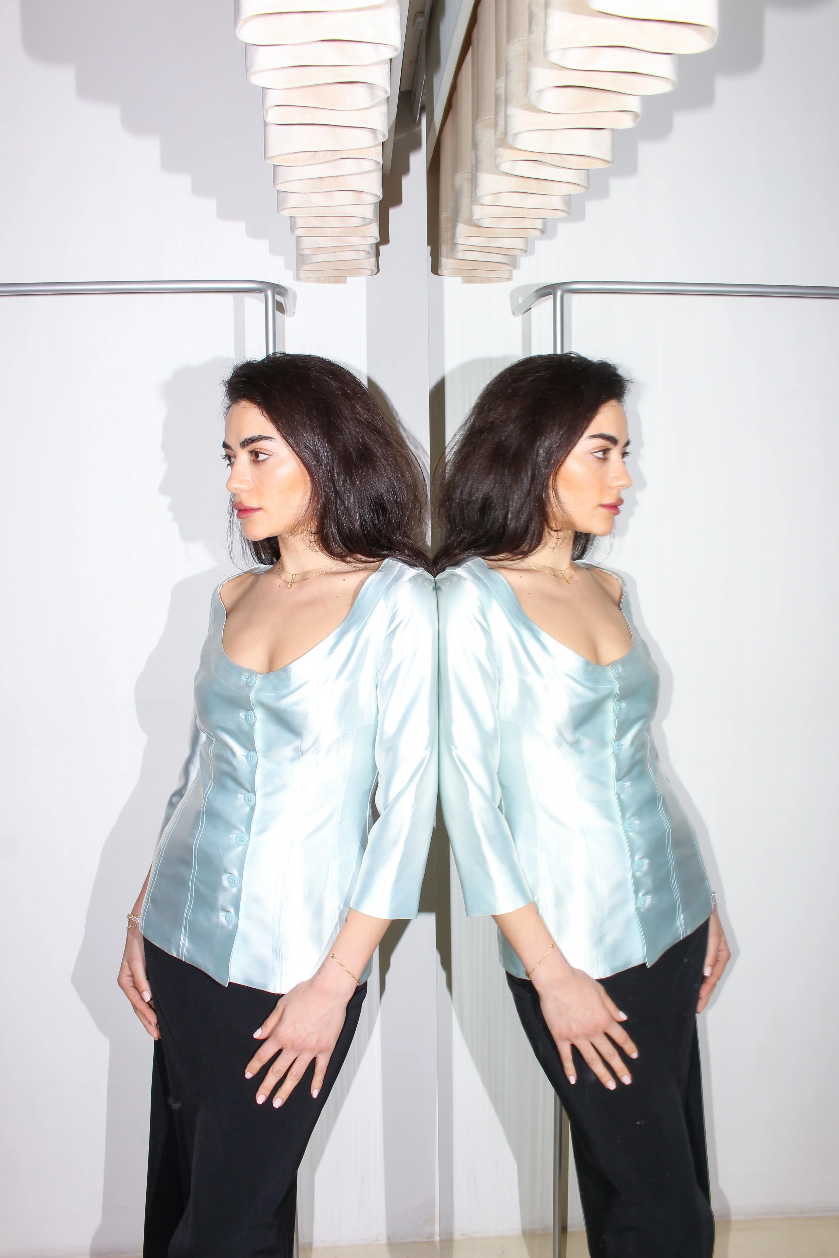 Vintage AquaGirl top