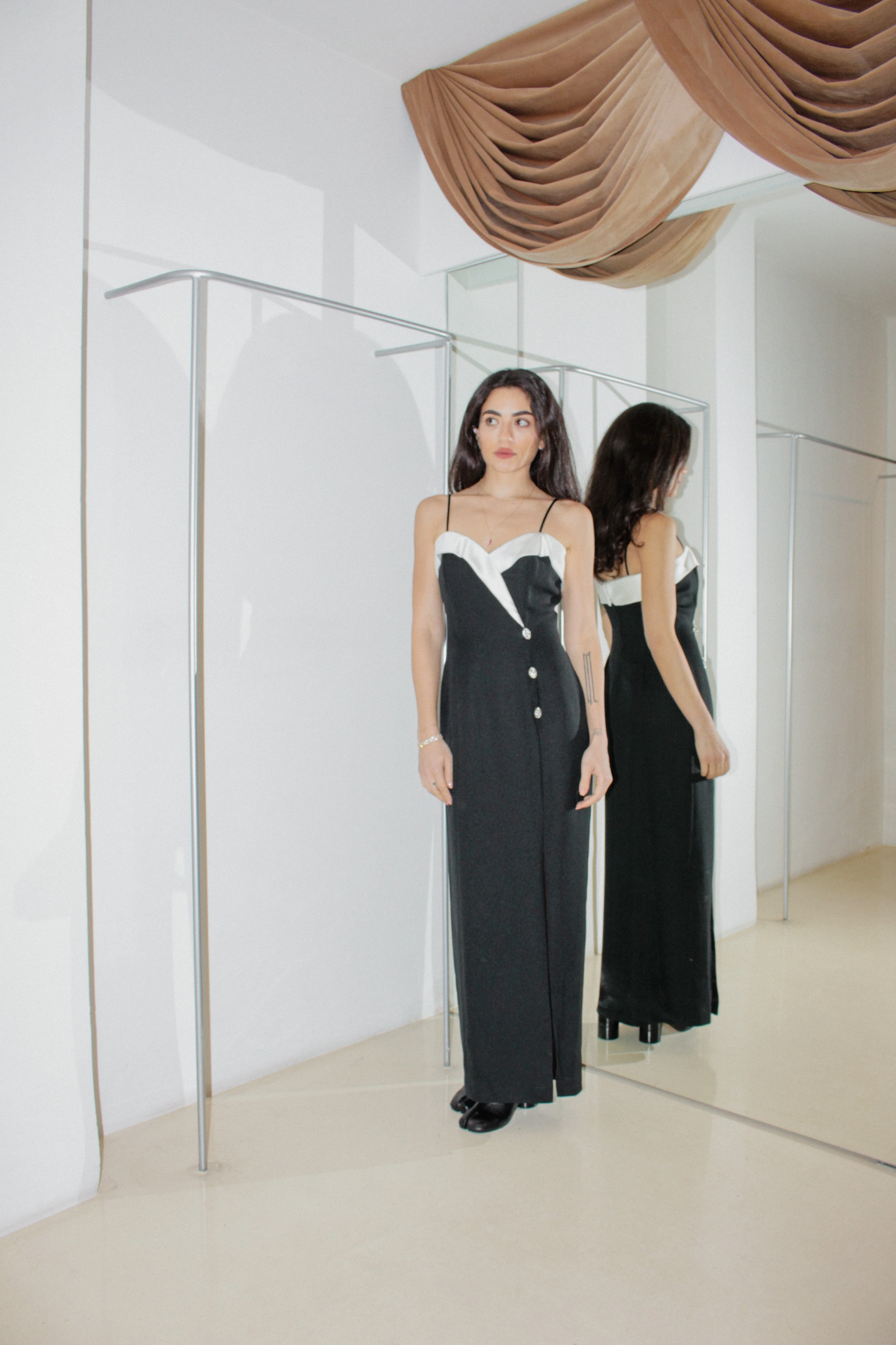Vintage Evening Dress - Image 3