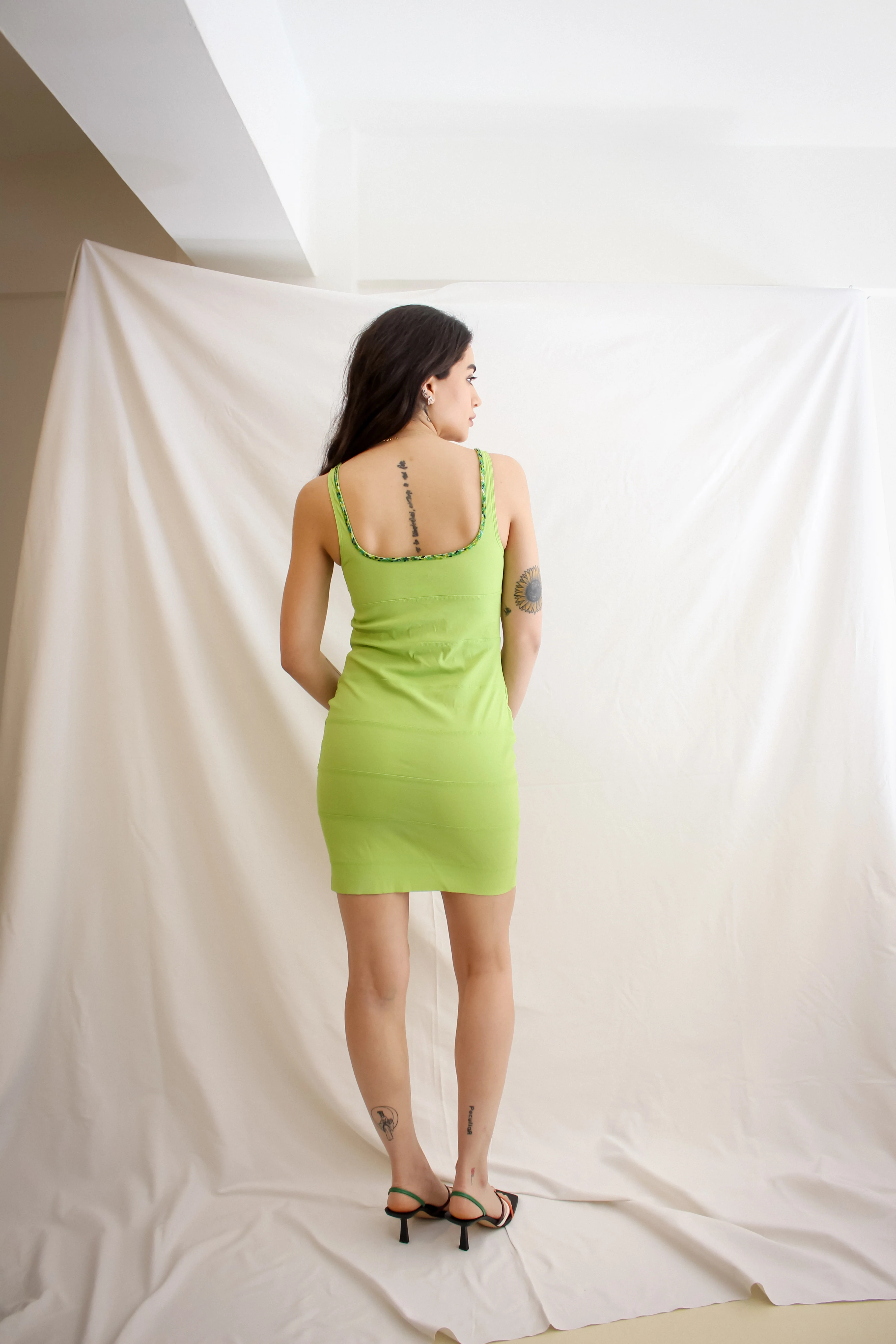 Vintage Bodycon Dress - Image 4