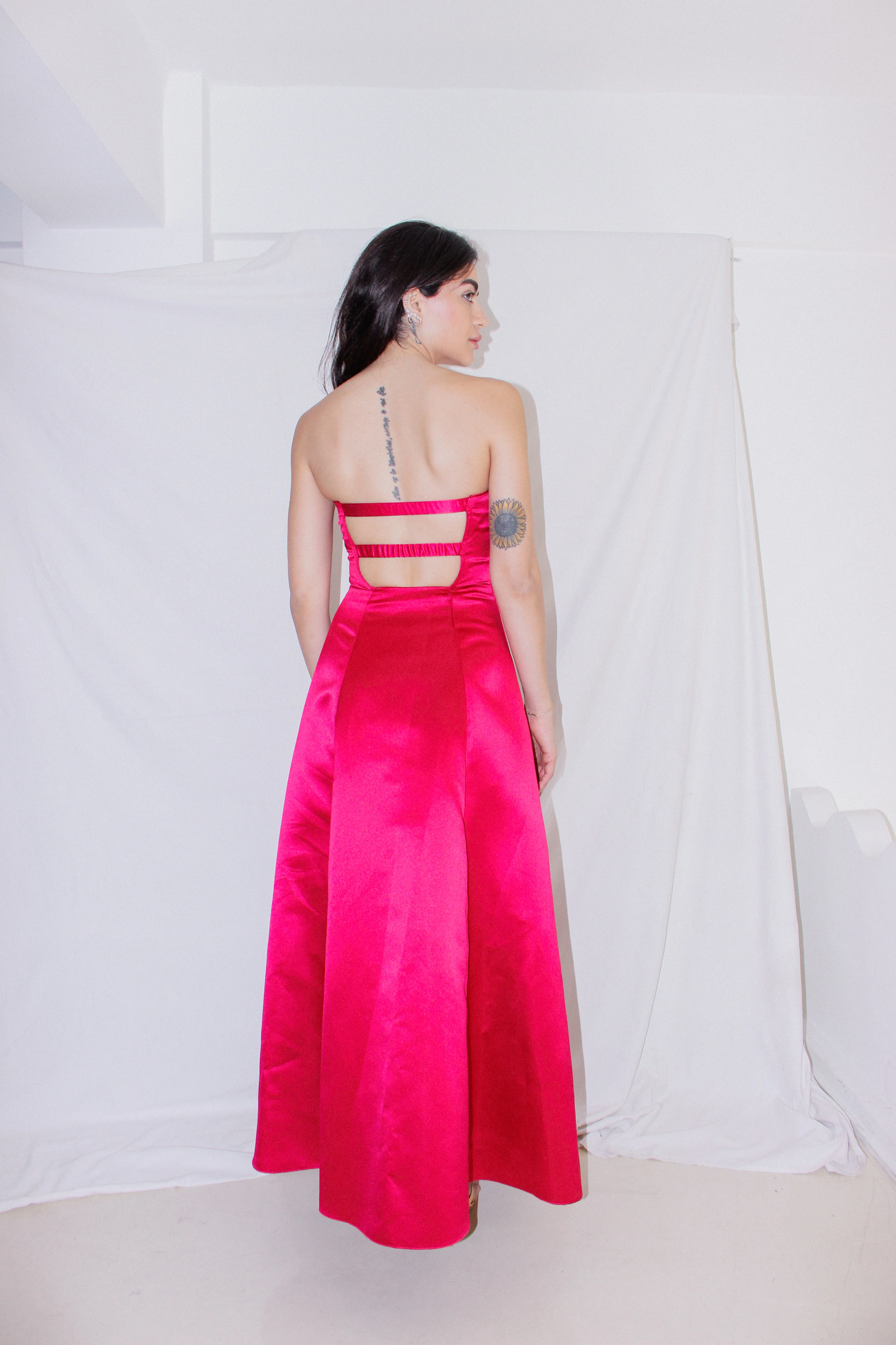 Vintage Bustier Gown - Image 4