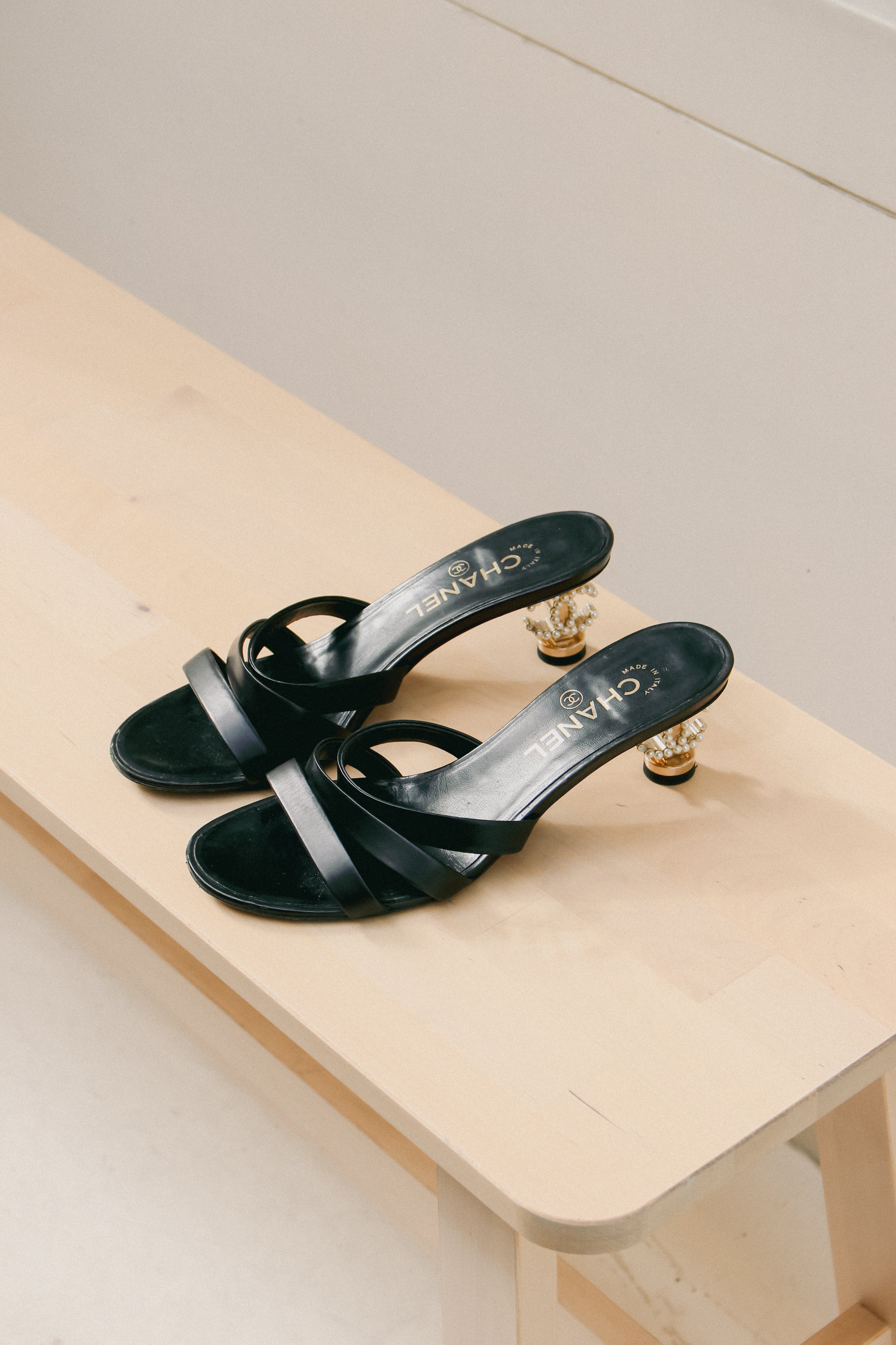 Vintage Chanel Mules