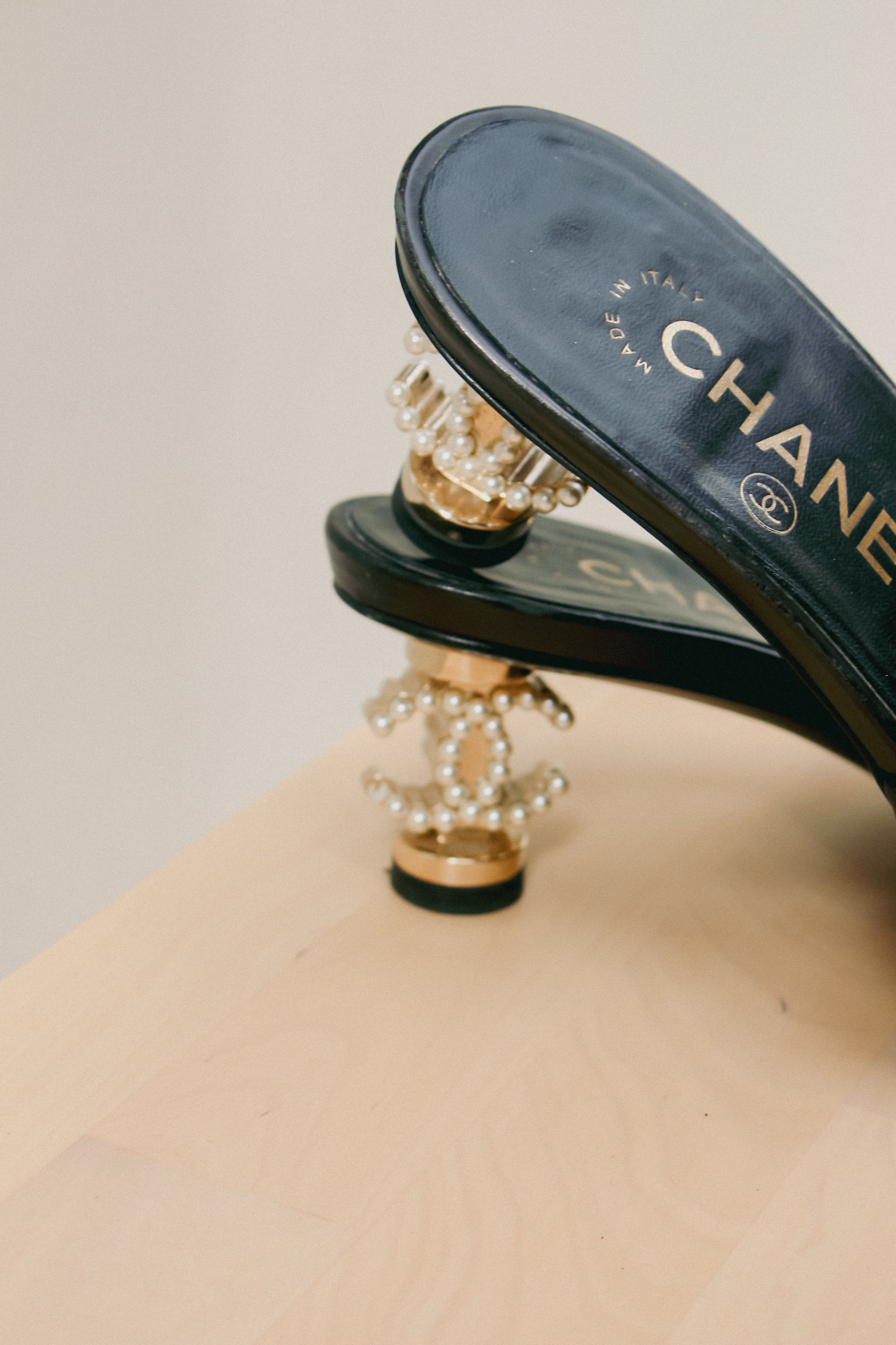 Vintage Chanel Mules - Image 3