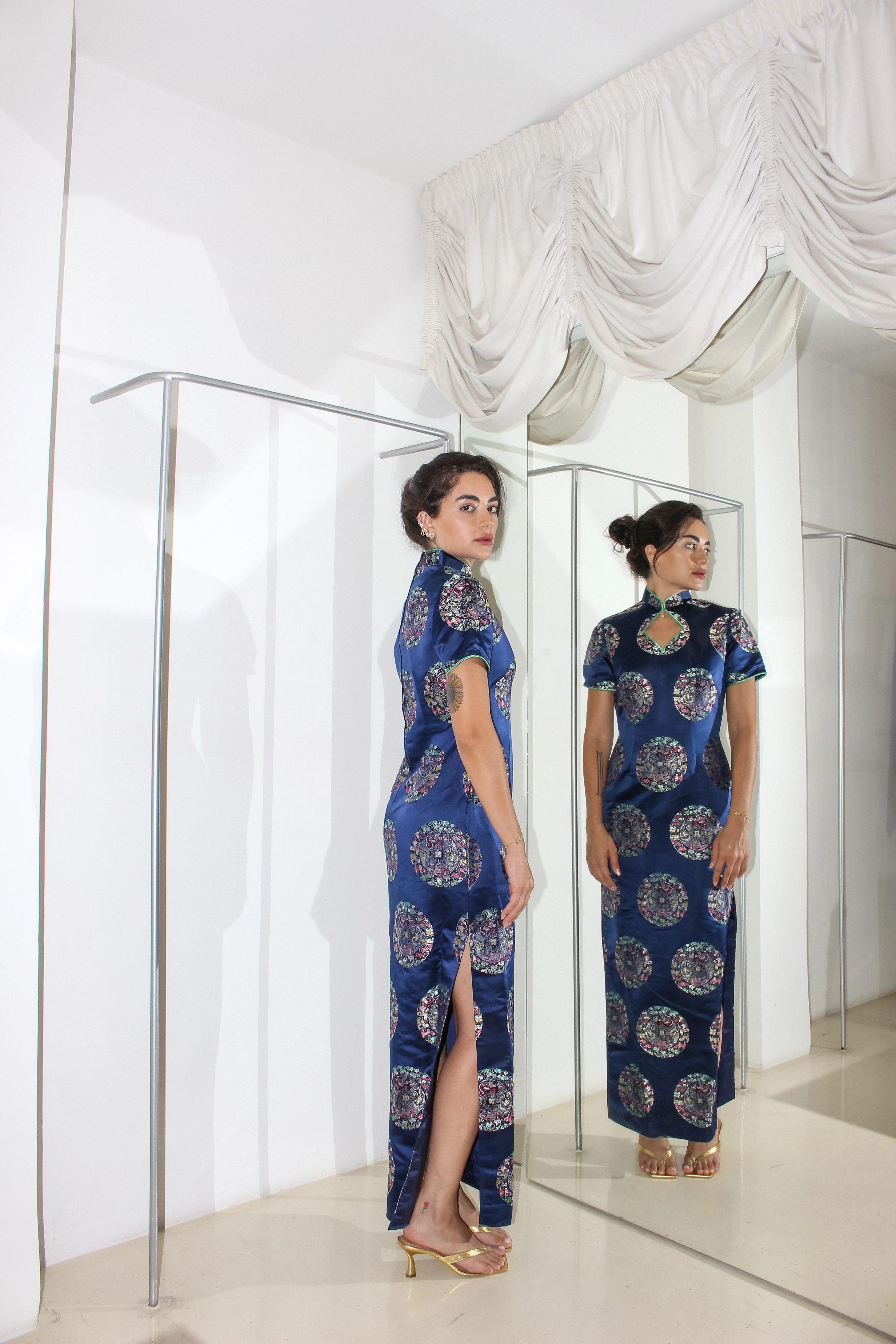 Vintage Cheongsam Dress - Image 2
