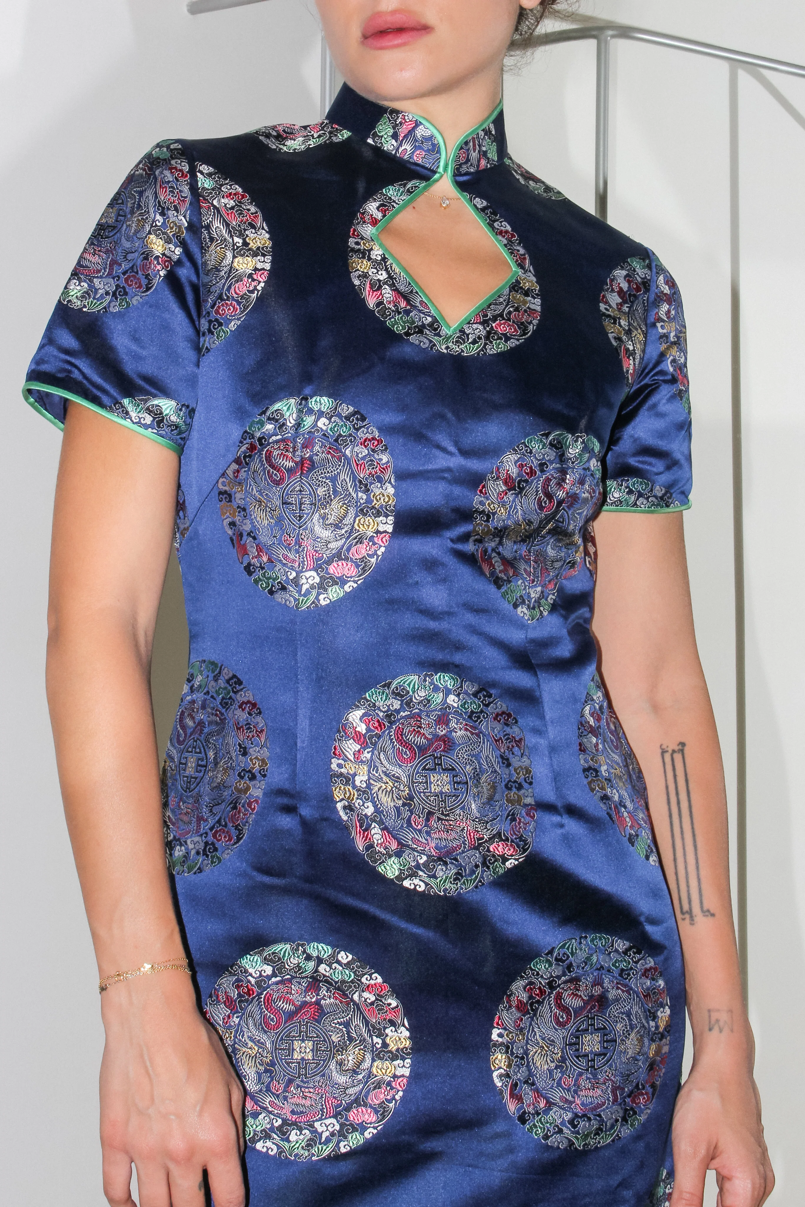 Vintage Cheongsam Dress - Image 3