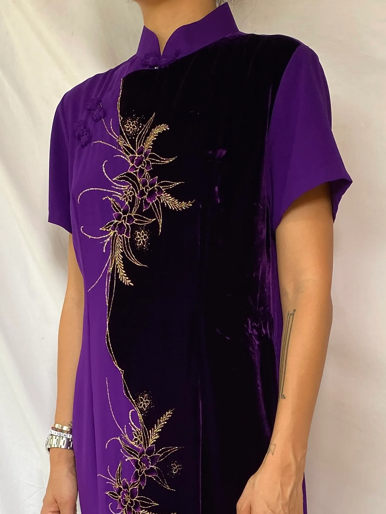 Vintage Cheongsam Dress - Image 4