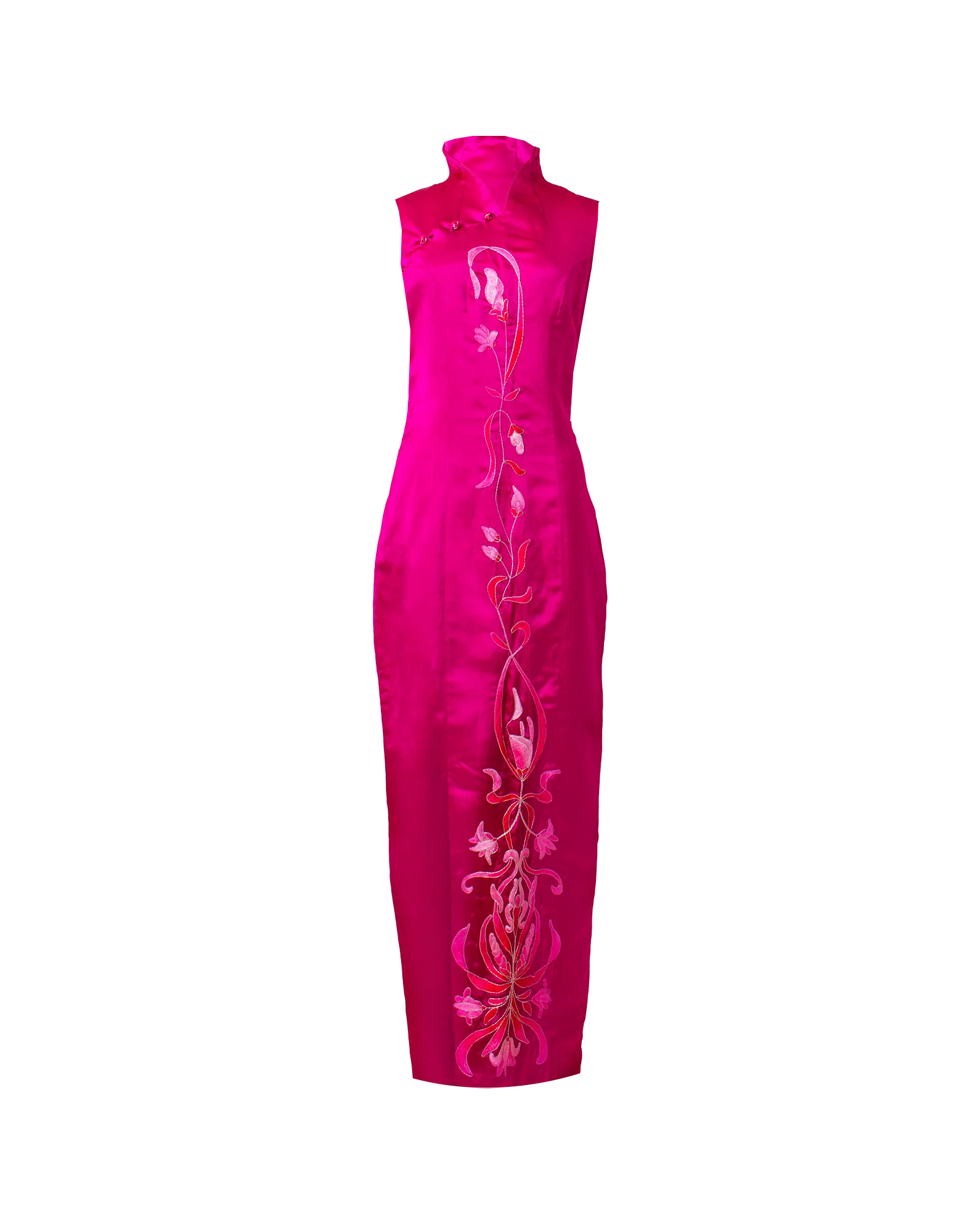 Vintage Cheongsam Dress - Image 5