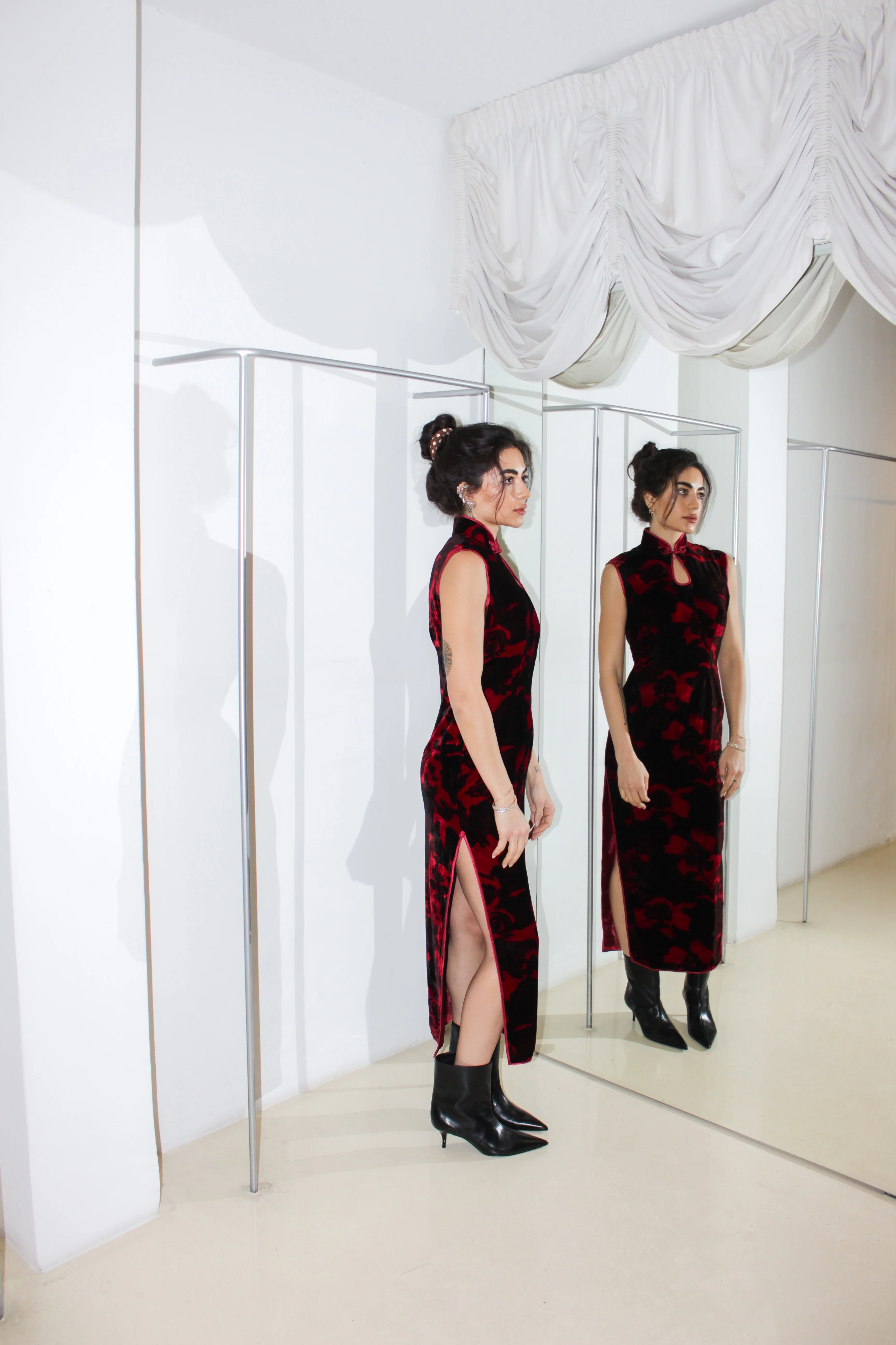 Vintage Cheongsam Dress - Image 2
