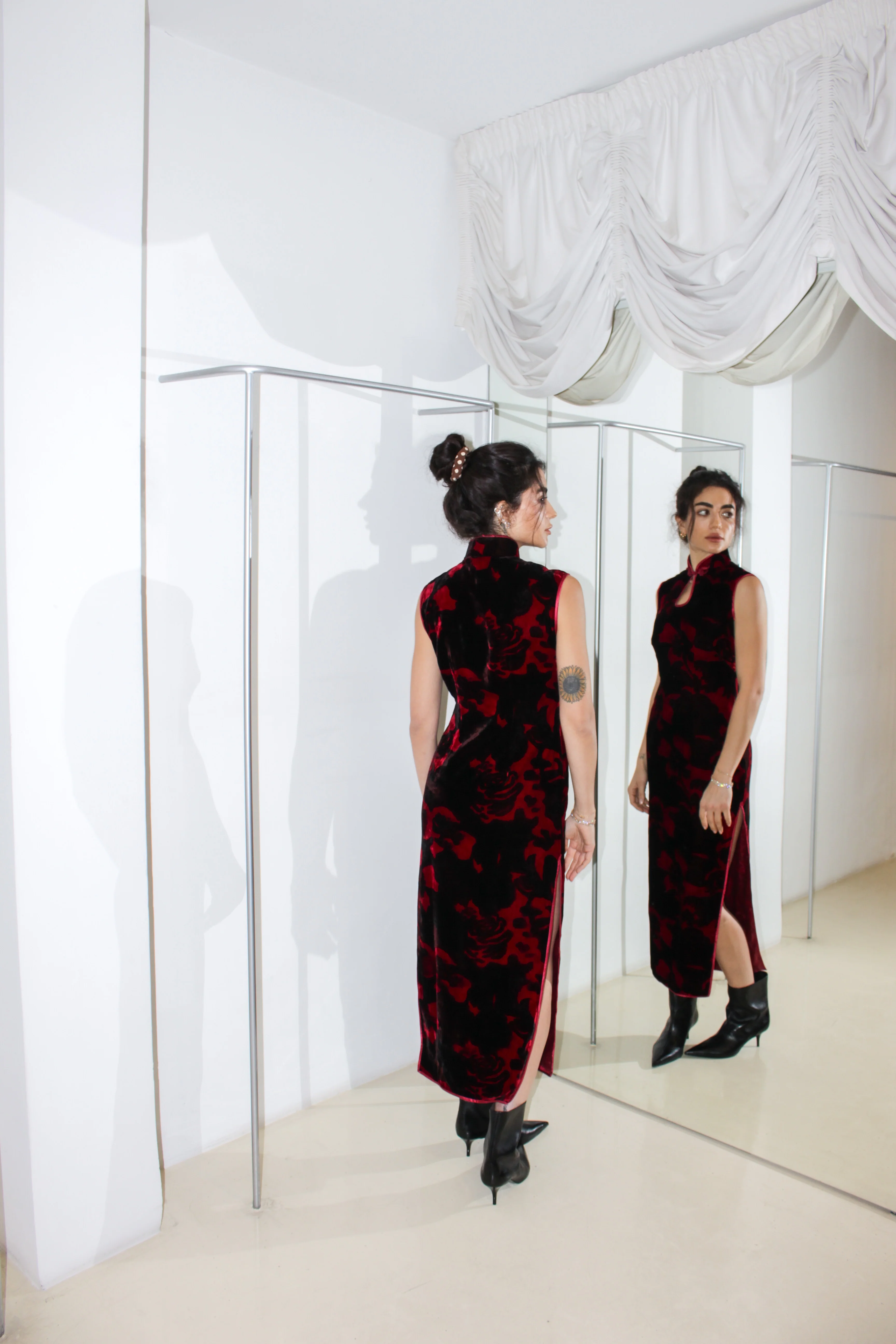 Vintage Cheongsam Dress - Image 3