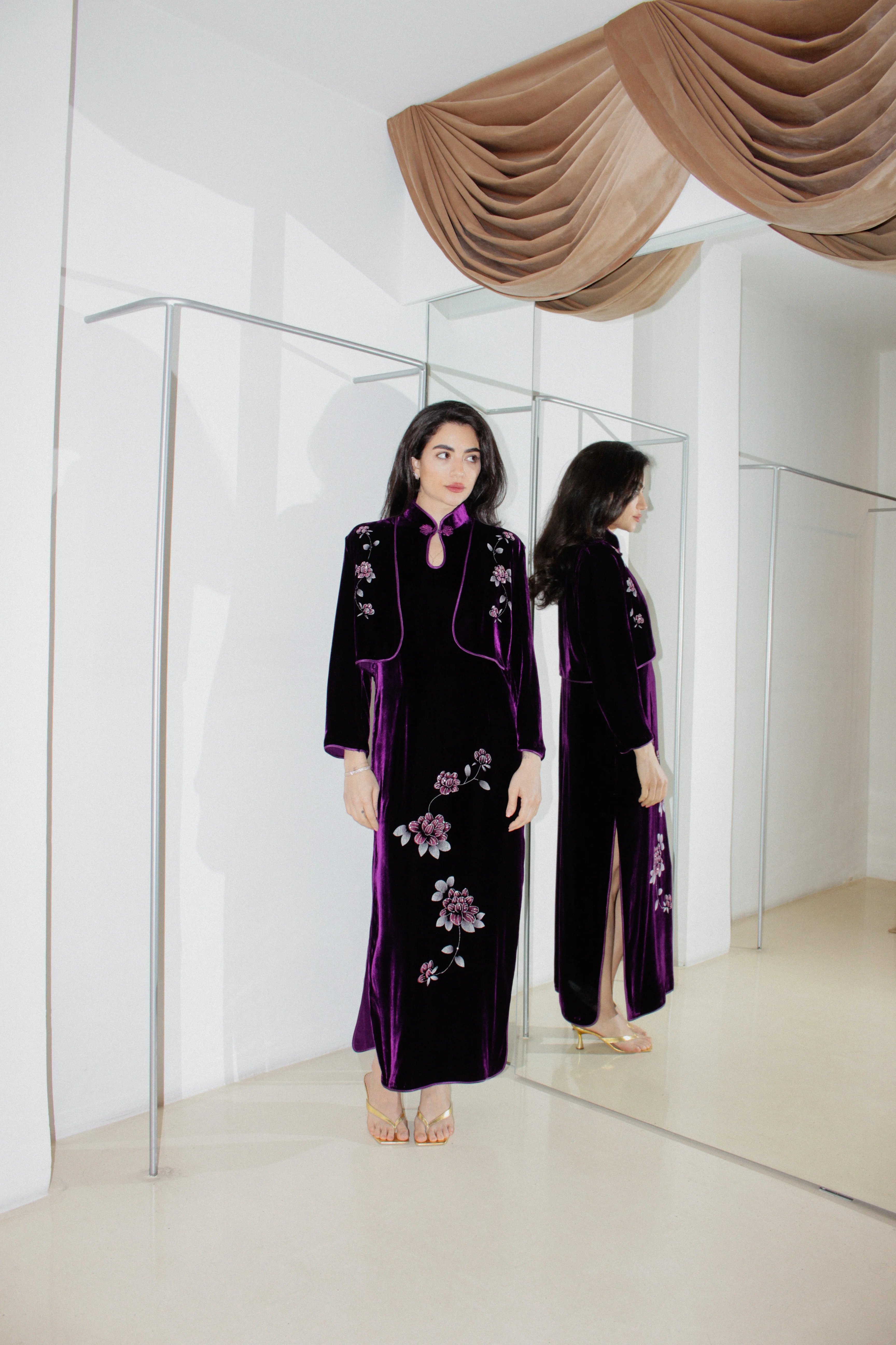 Vintage Cheongsam Dress