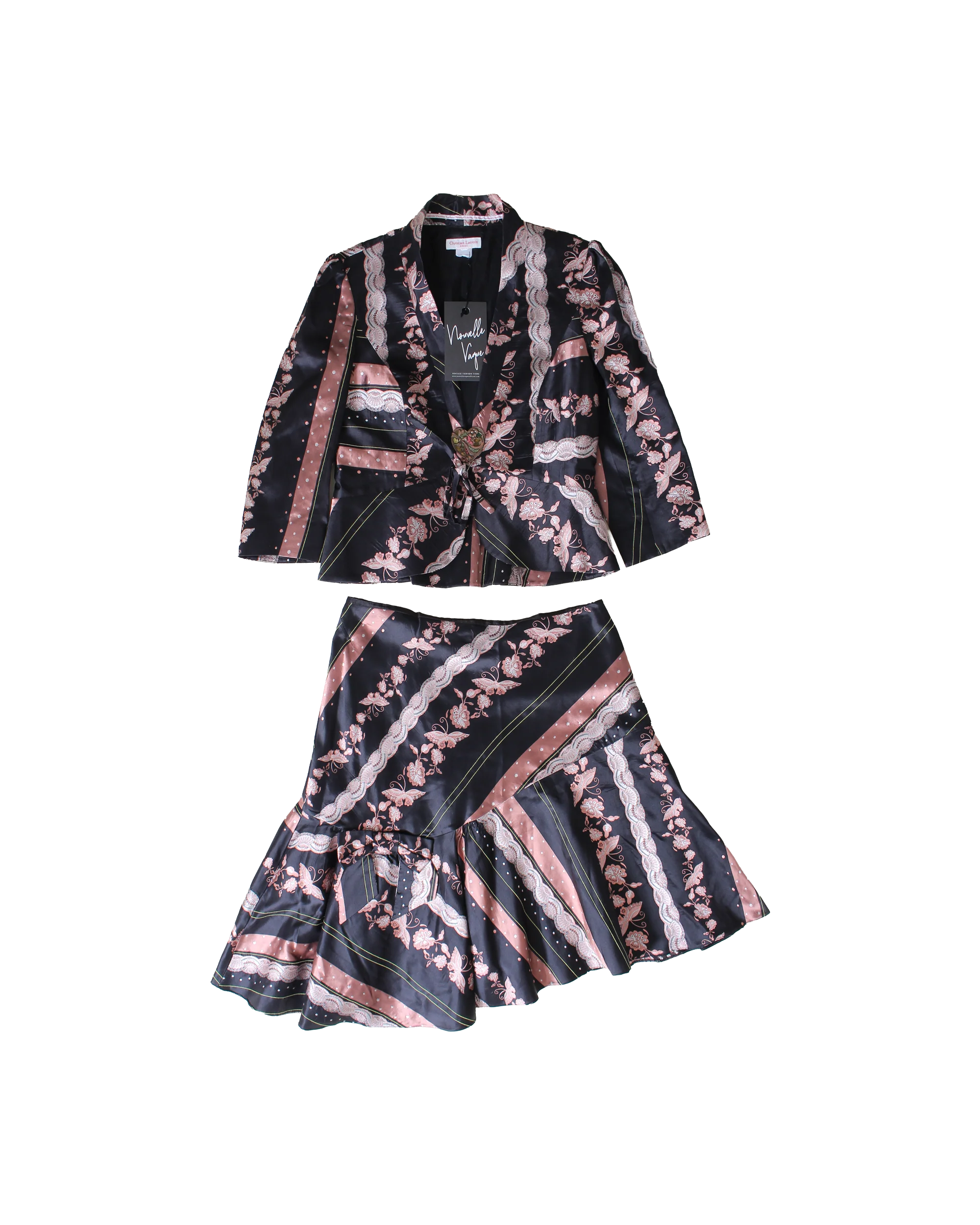 Vintage Christian Lacroix Skirt Set - Image 4