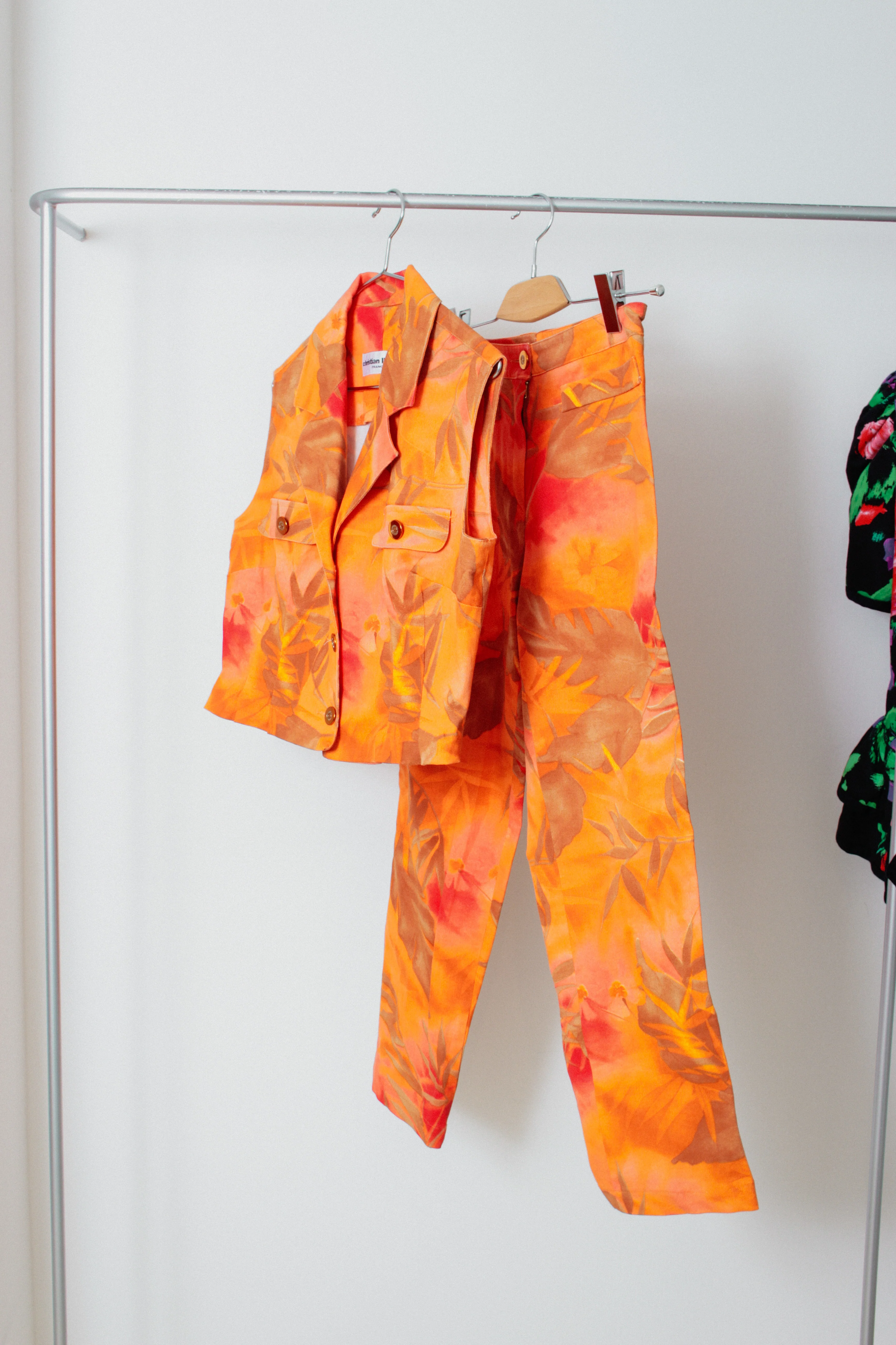 Vintage Christian Llinares Pants-Set - Image 4