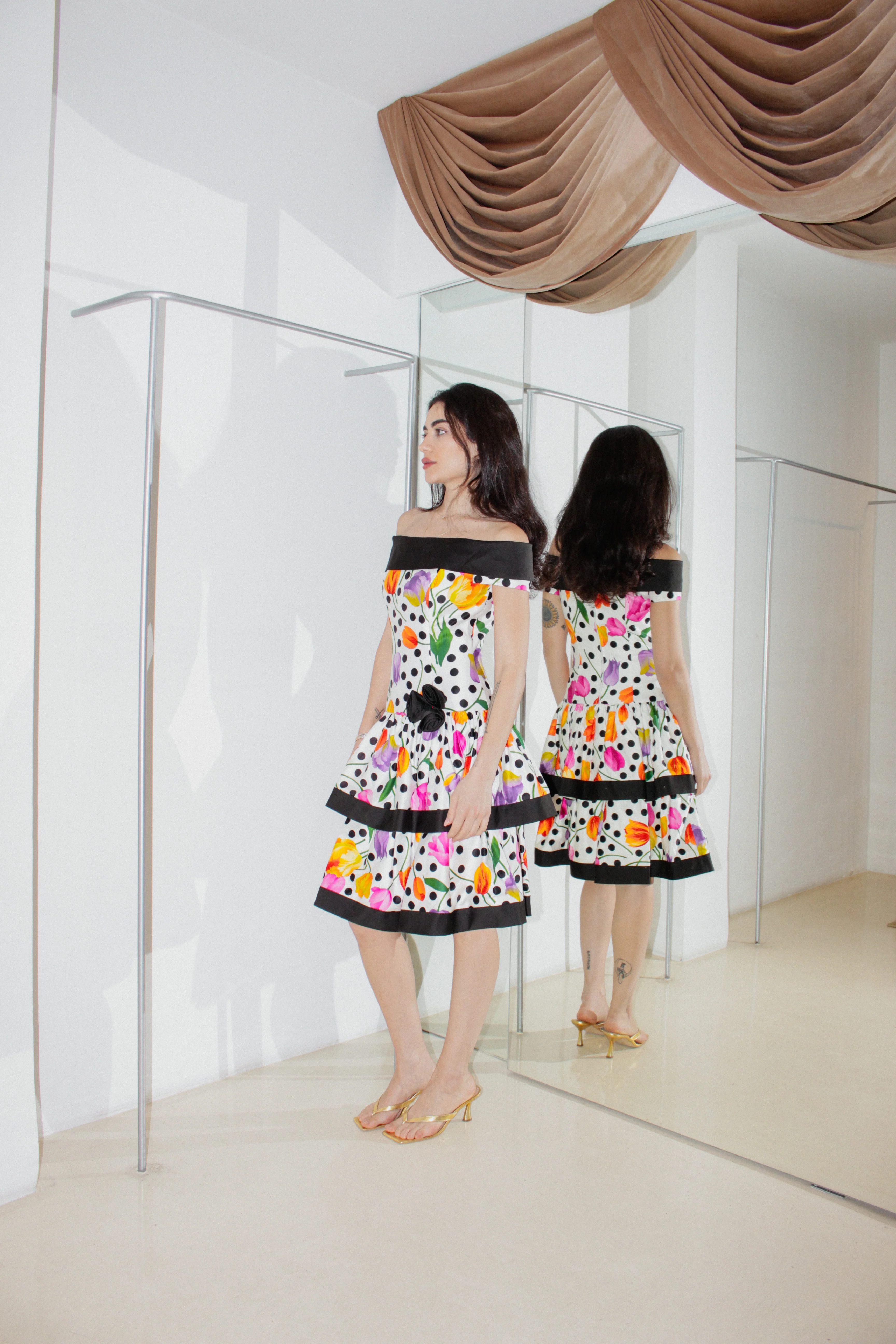 Vintage Cocktail Dress - Image 4