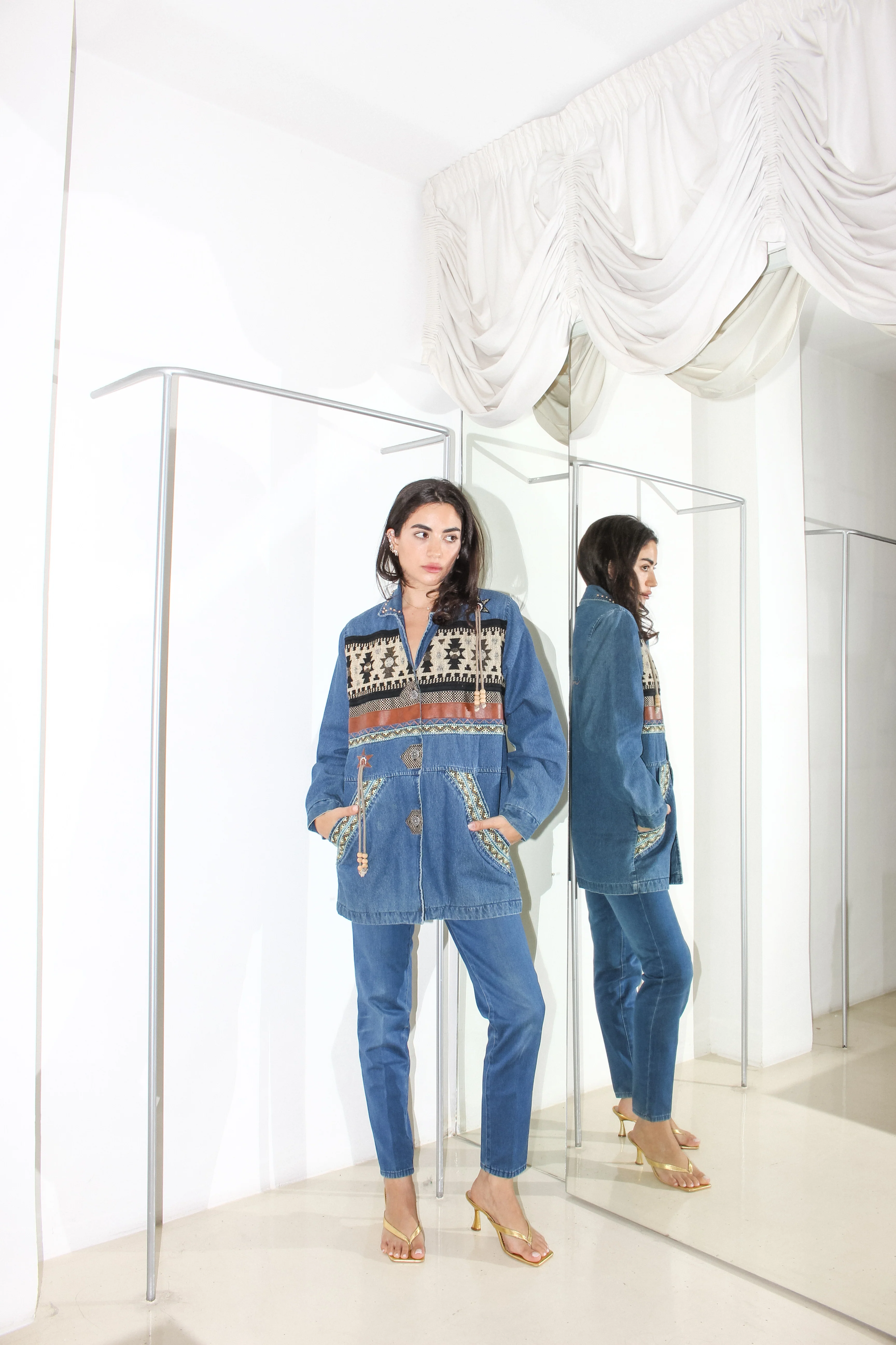 Vintage Denim Jacket - Image 2