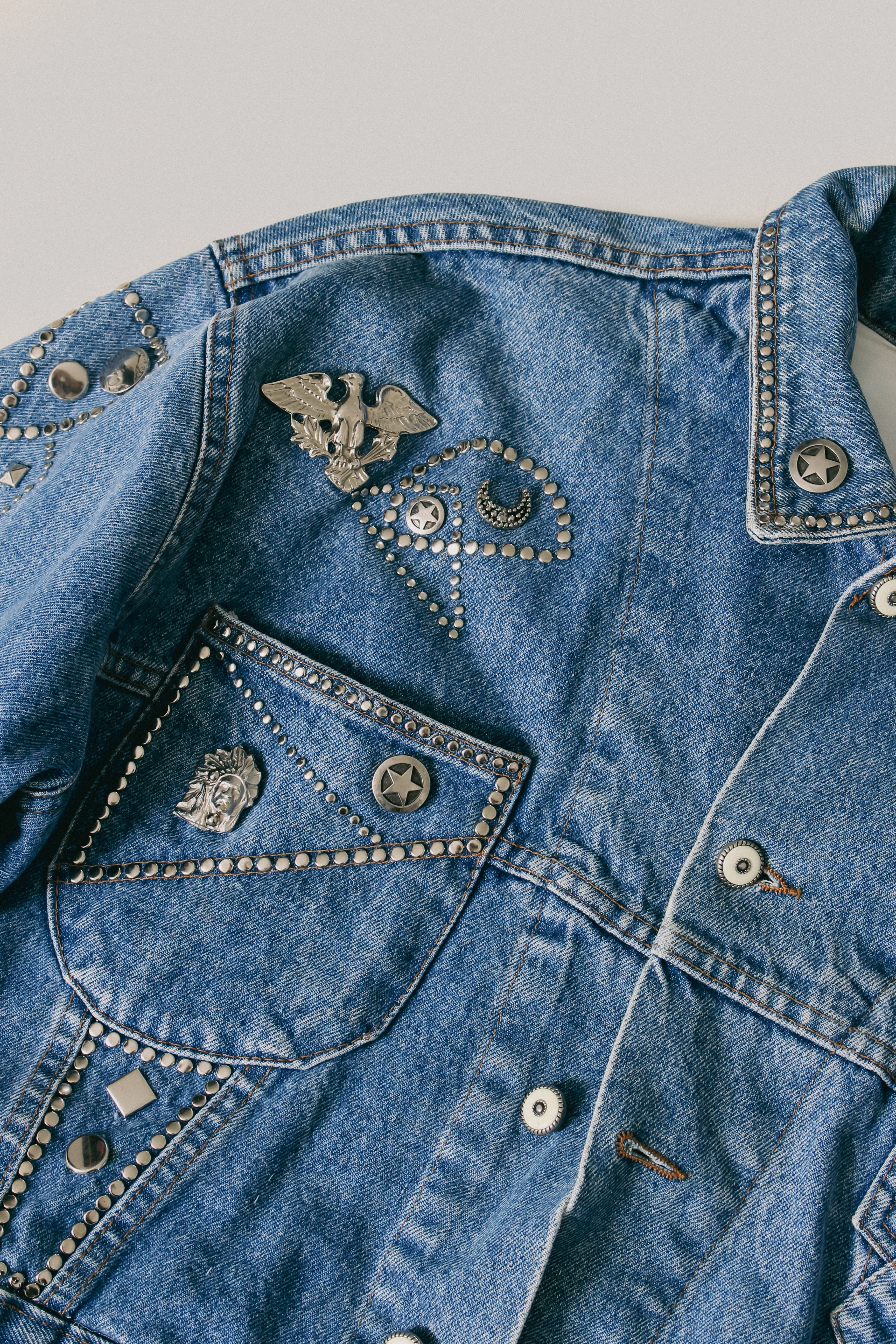 Vintage Denim Jacket - Image 2