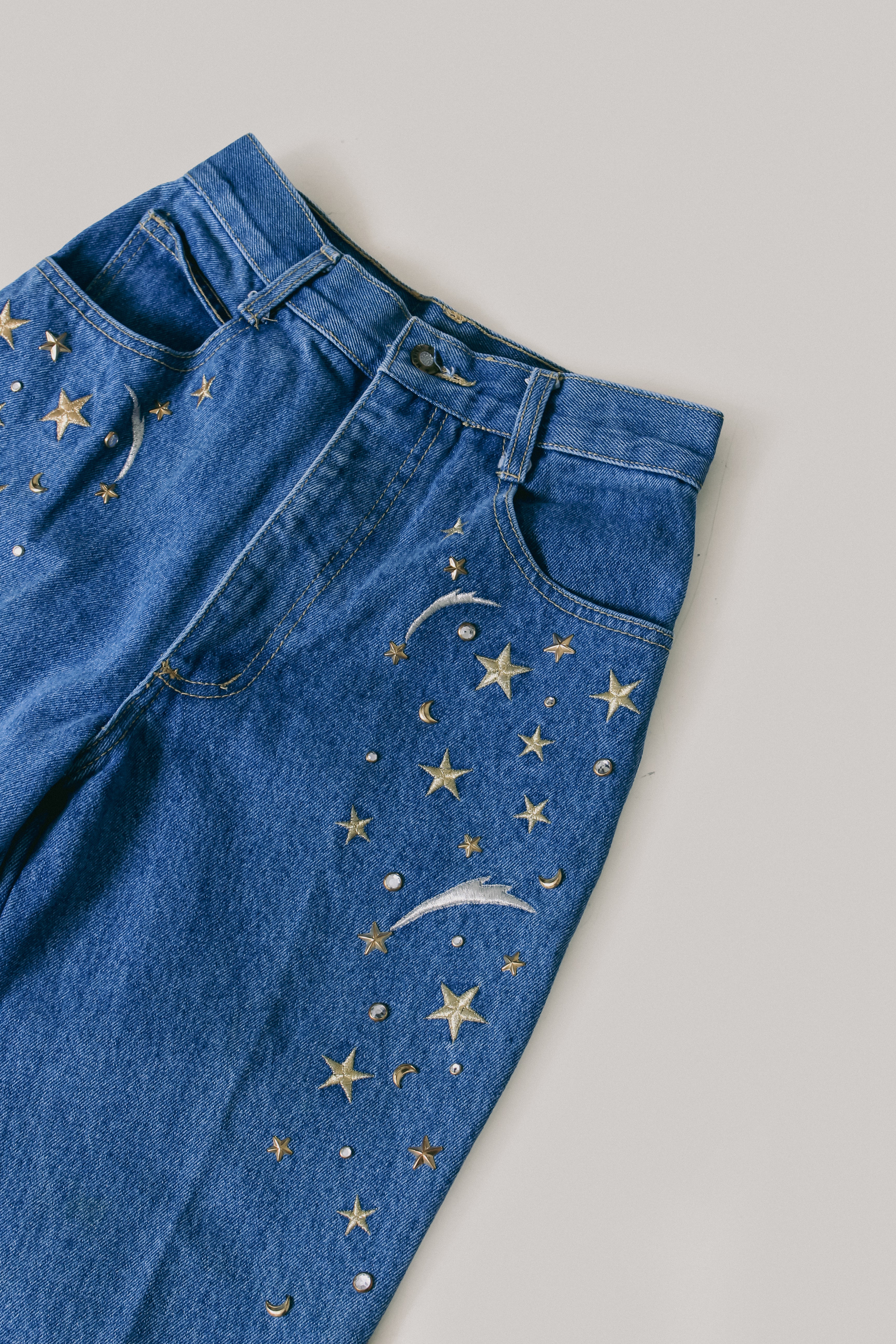 Vintage Denim Jeans - Image 4