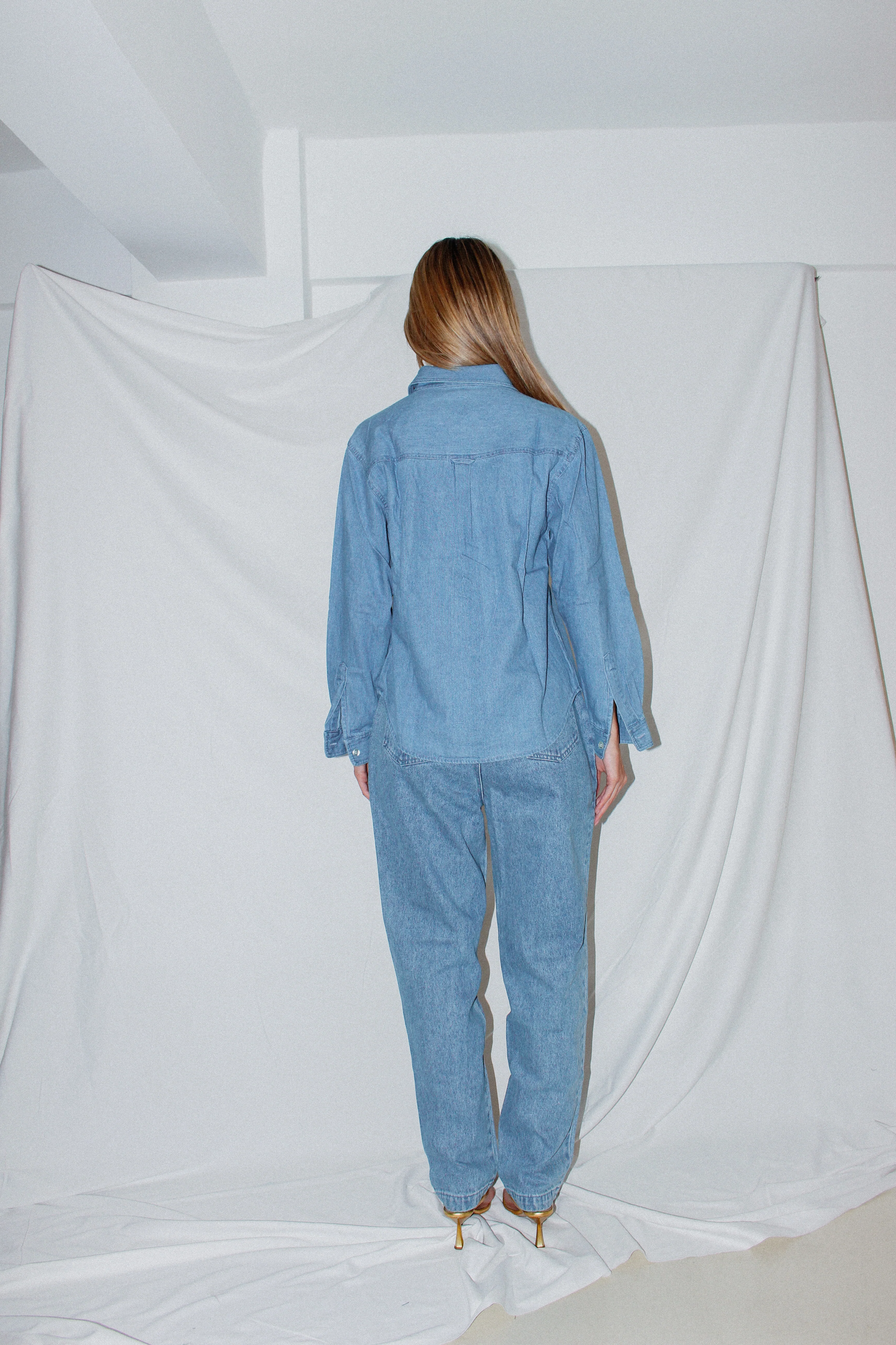 Vintage Denim Pants Set - Image 5