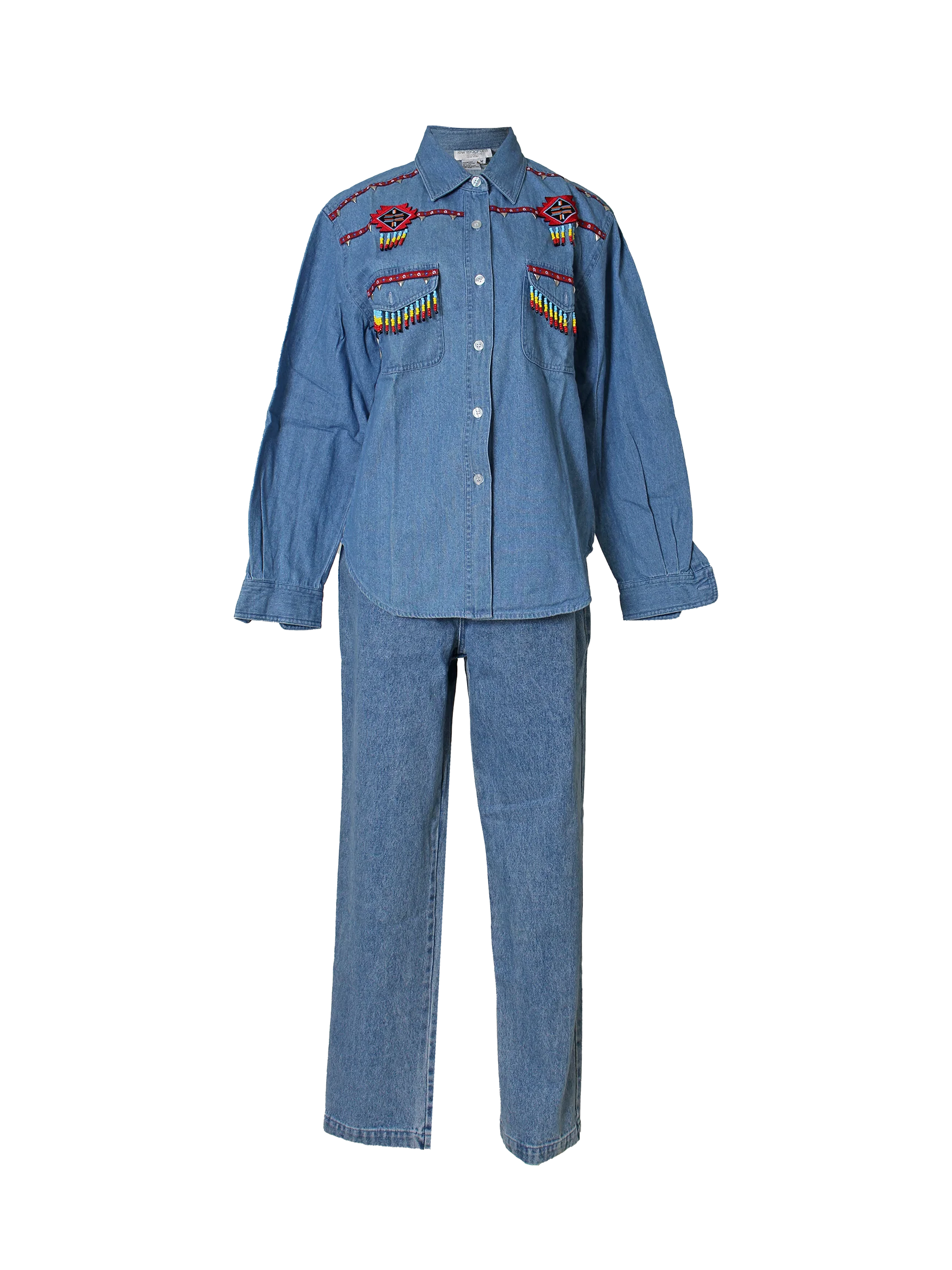 Vintage Denim Pants Set - Image 6