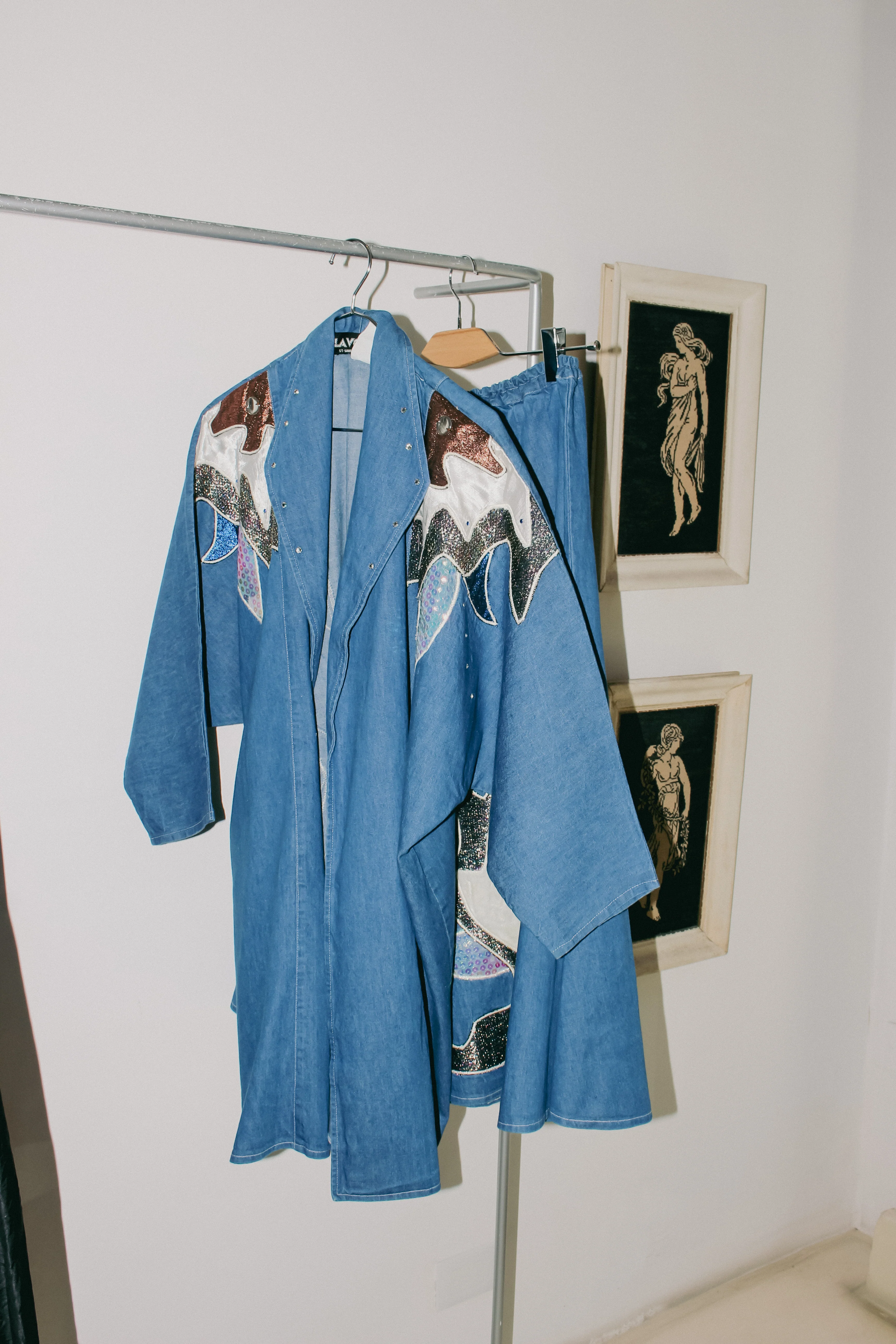 Vintage Denim Skirt-Set - Image 4