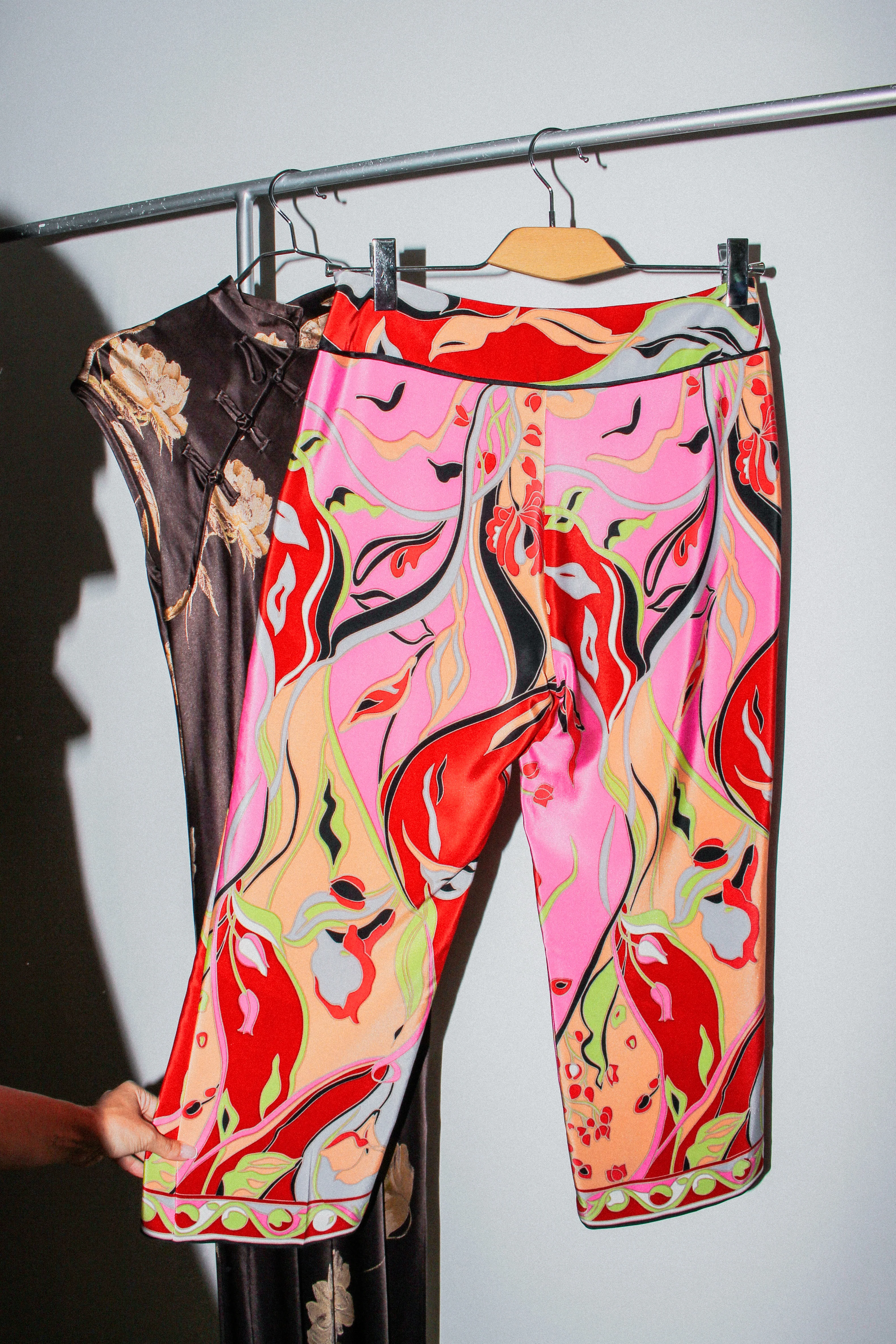 Vintage Patterned Pants