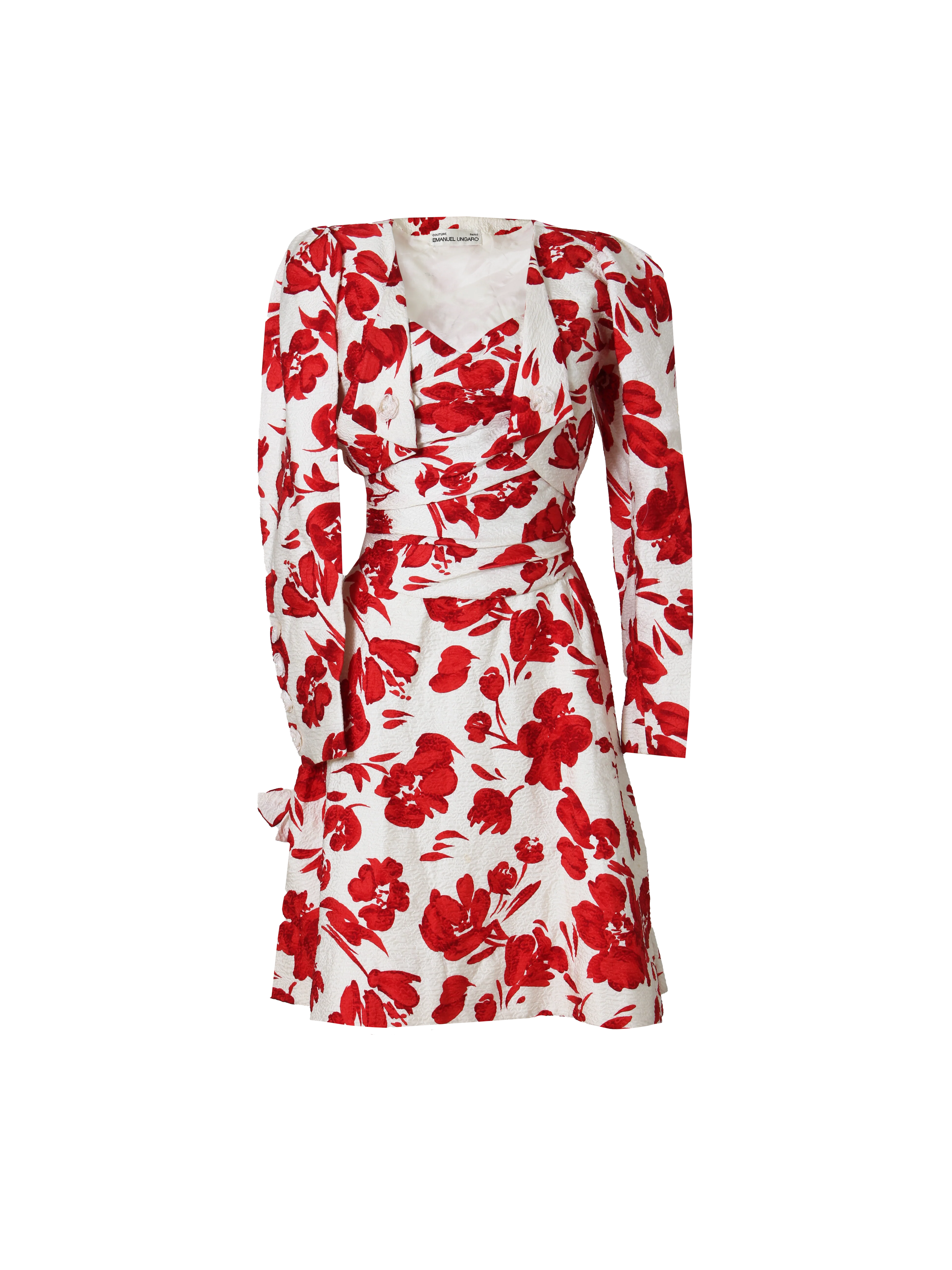Vintage Emanuel Ungaro Couture Dress Set - Image 3