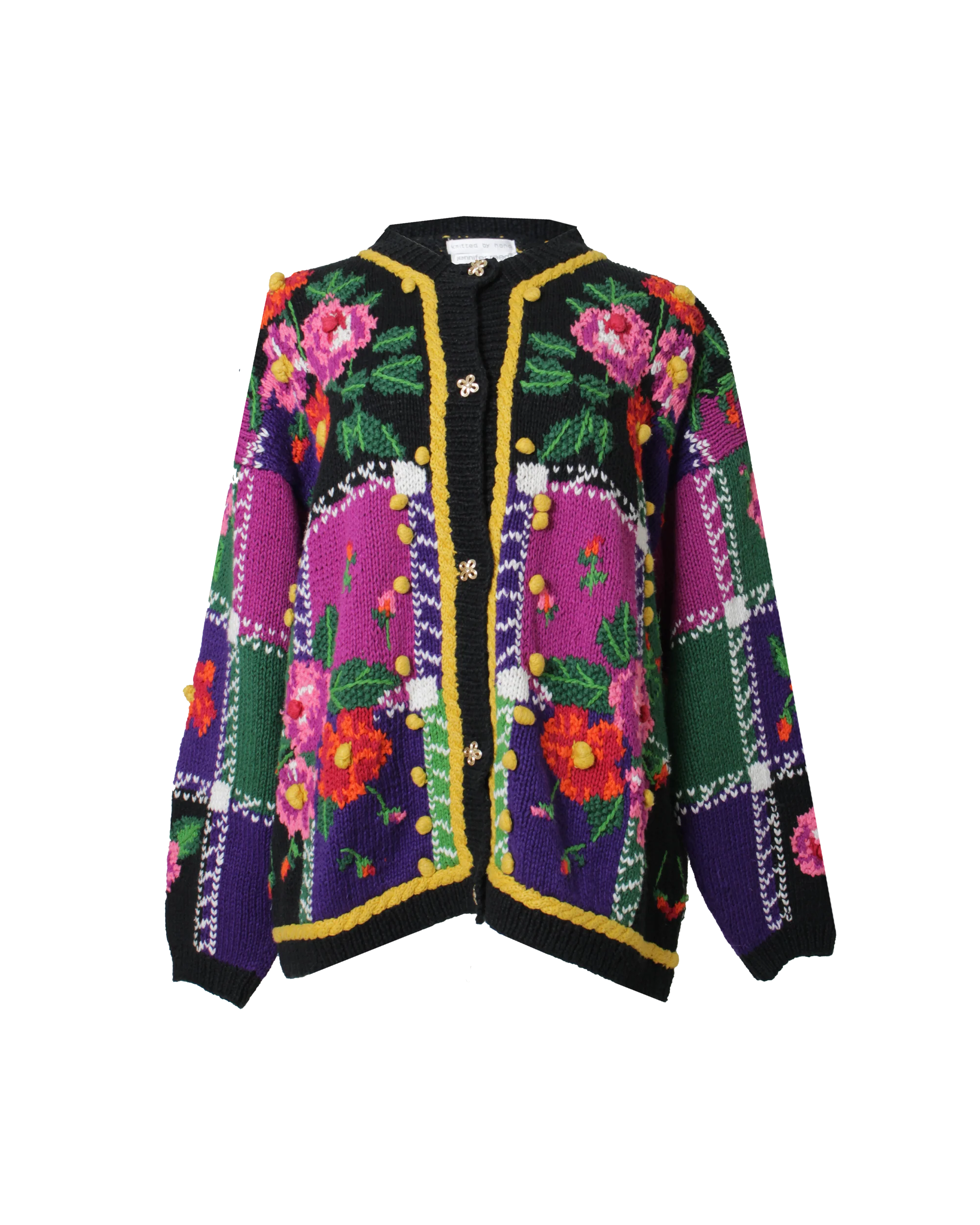 Vintage Floral Cardigan - Image 2