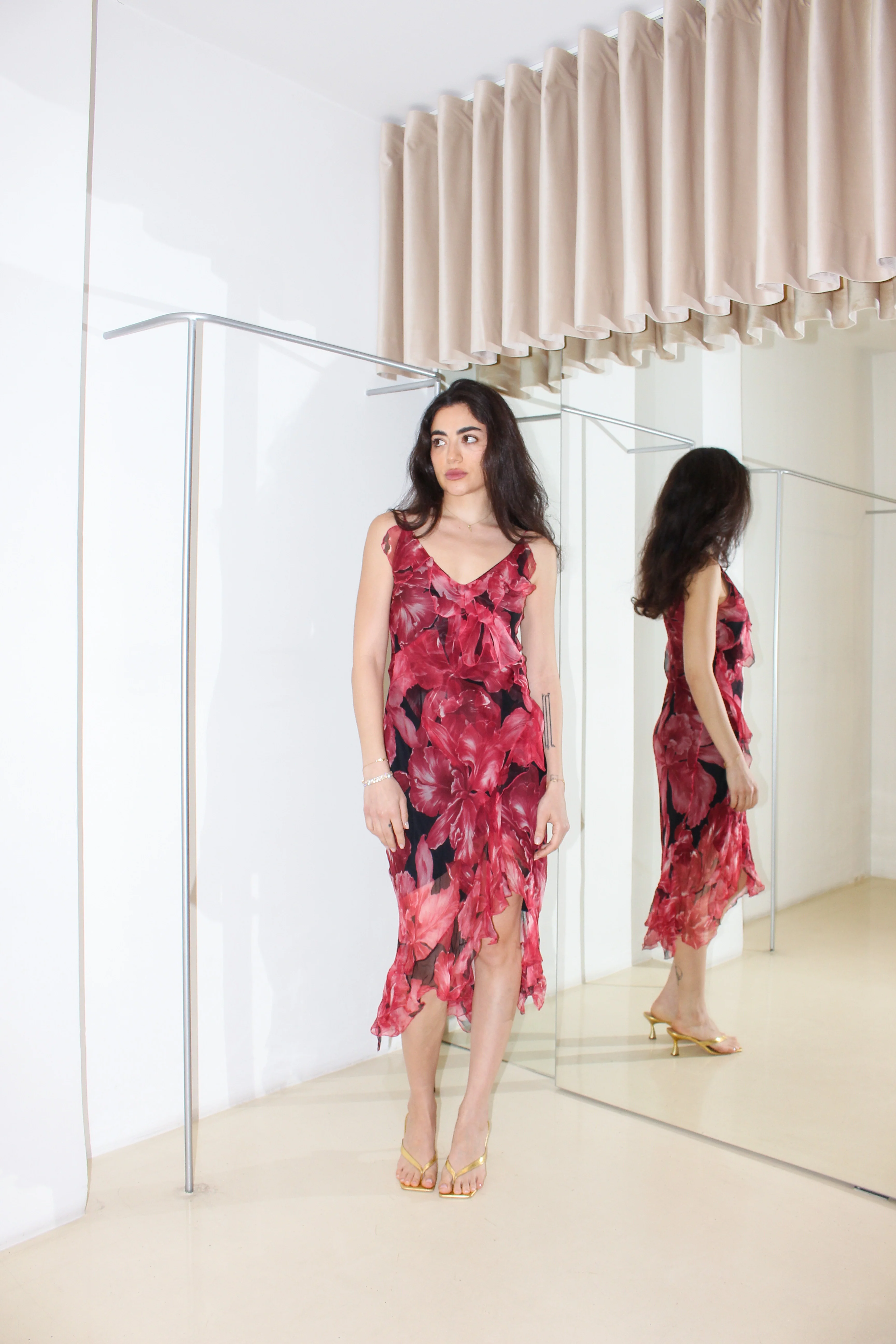 Vintage Floral Dress