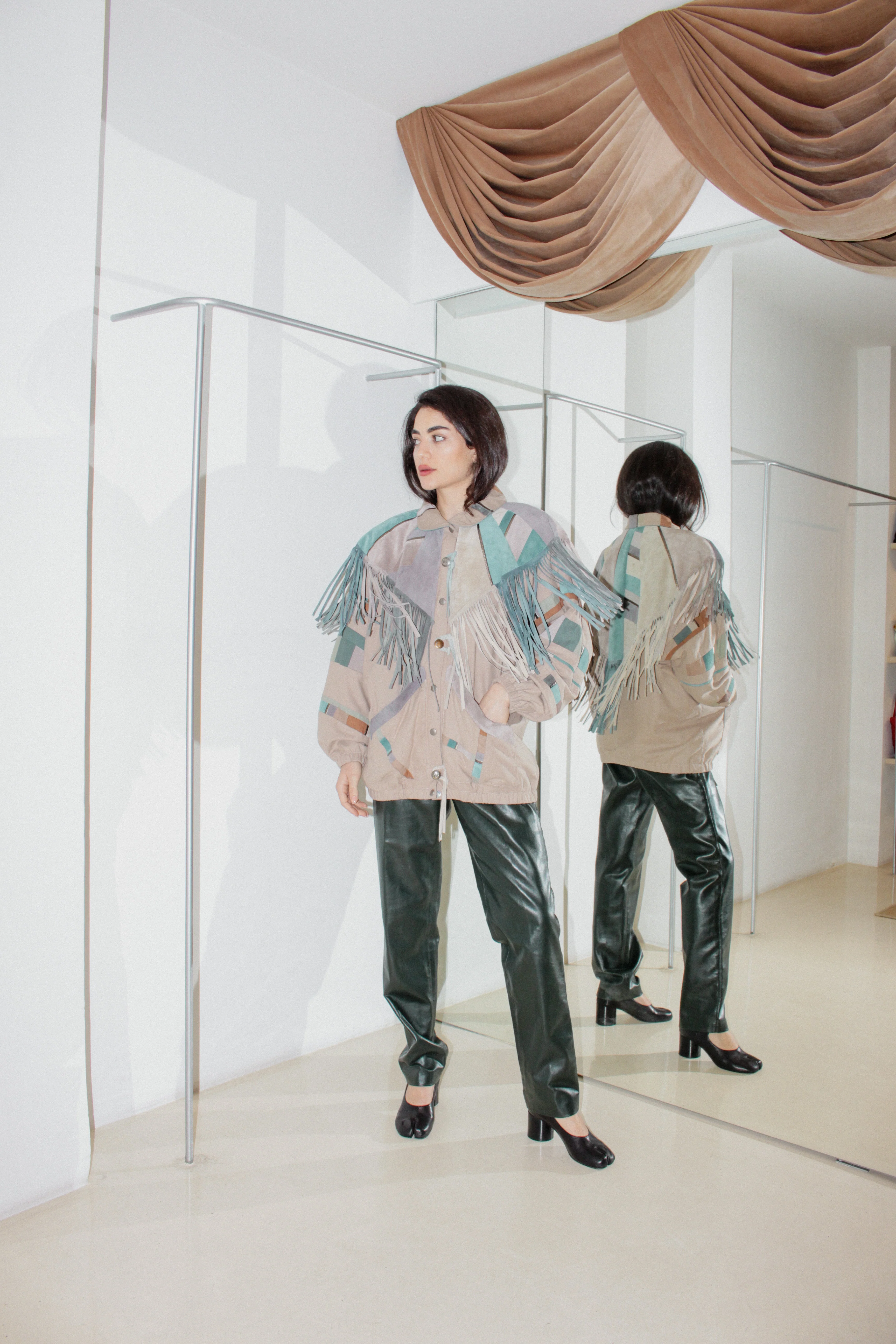 Vintage Fringed Jacket - Image 2