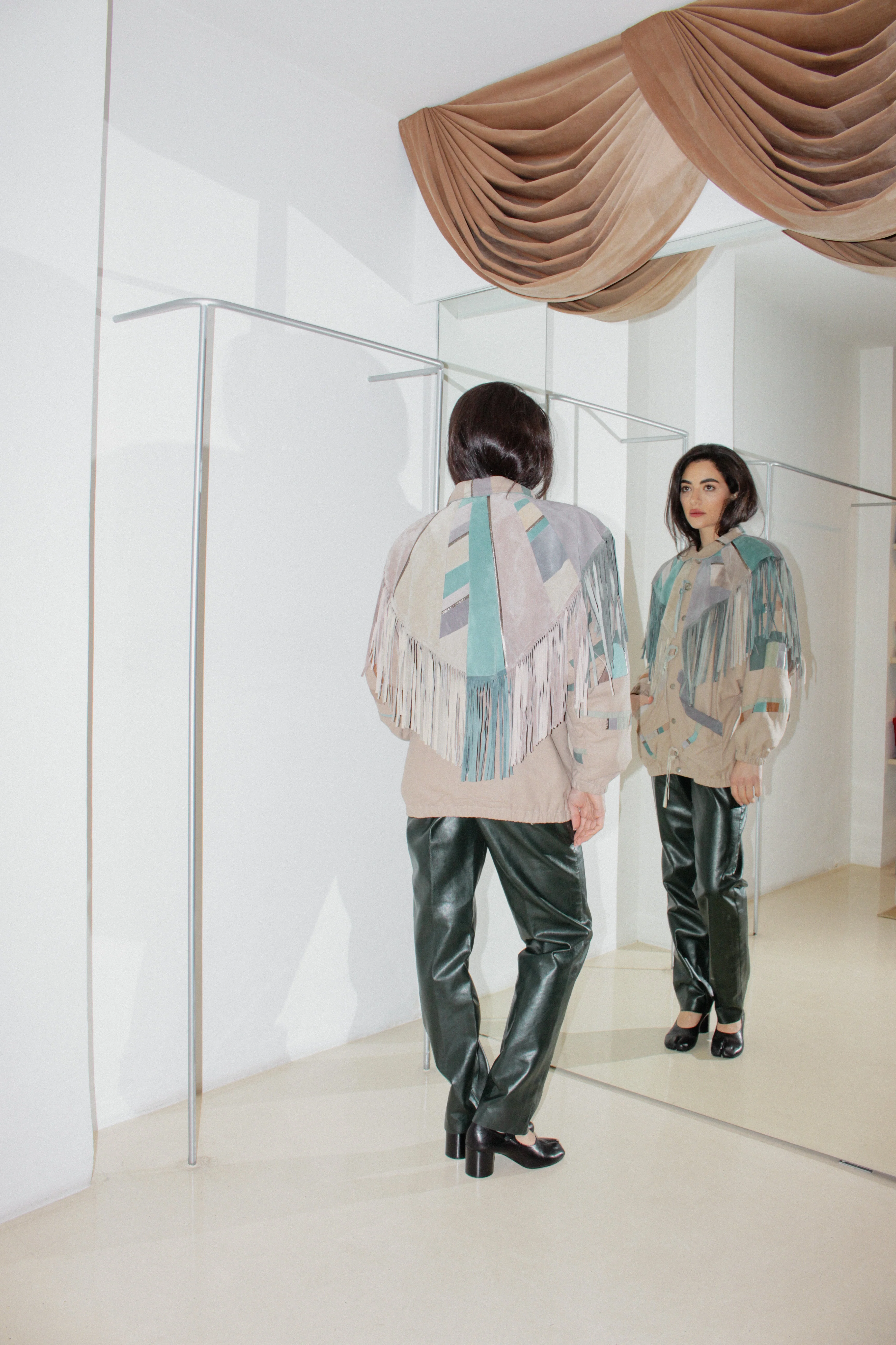 Vintage Fringed Jacket - Image 4