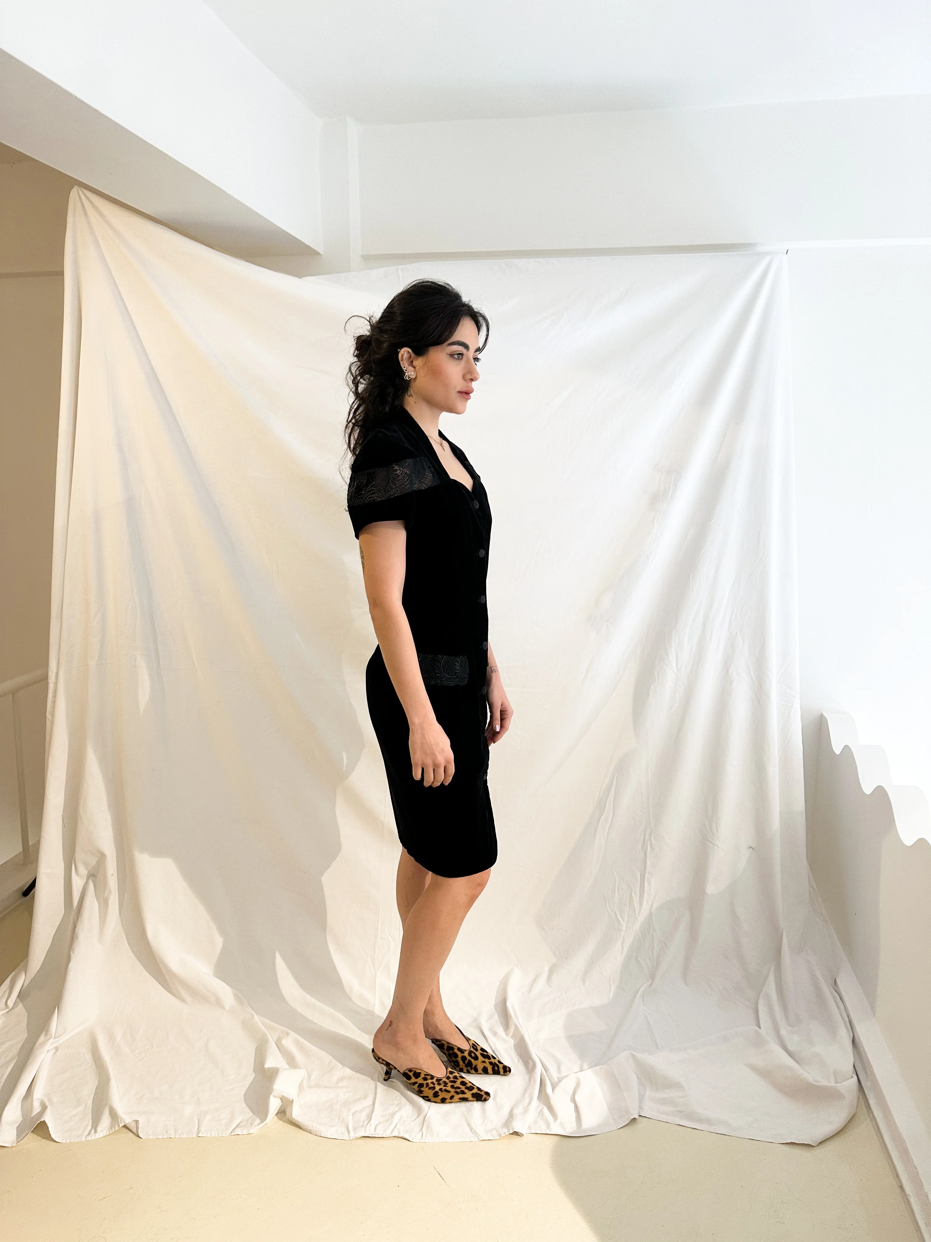Vintage Gardenia Dress - Image 2
