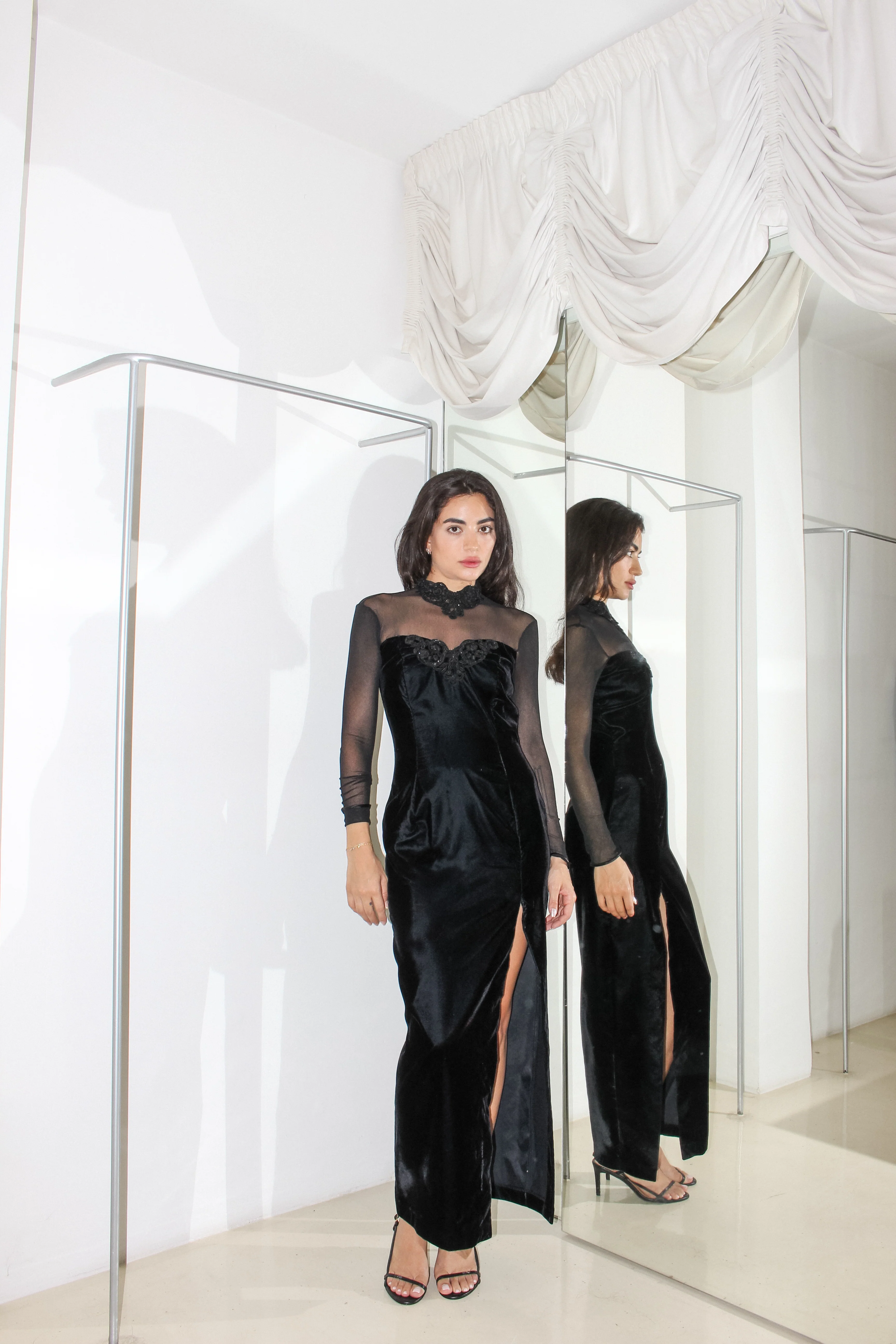 Vintage Evening Dress - Image 2