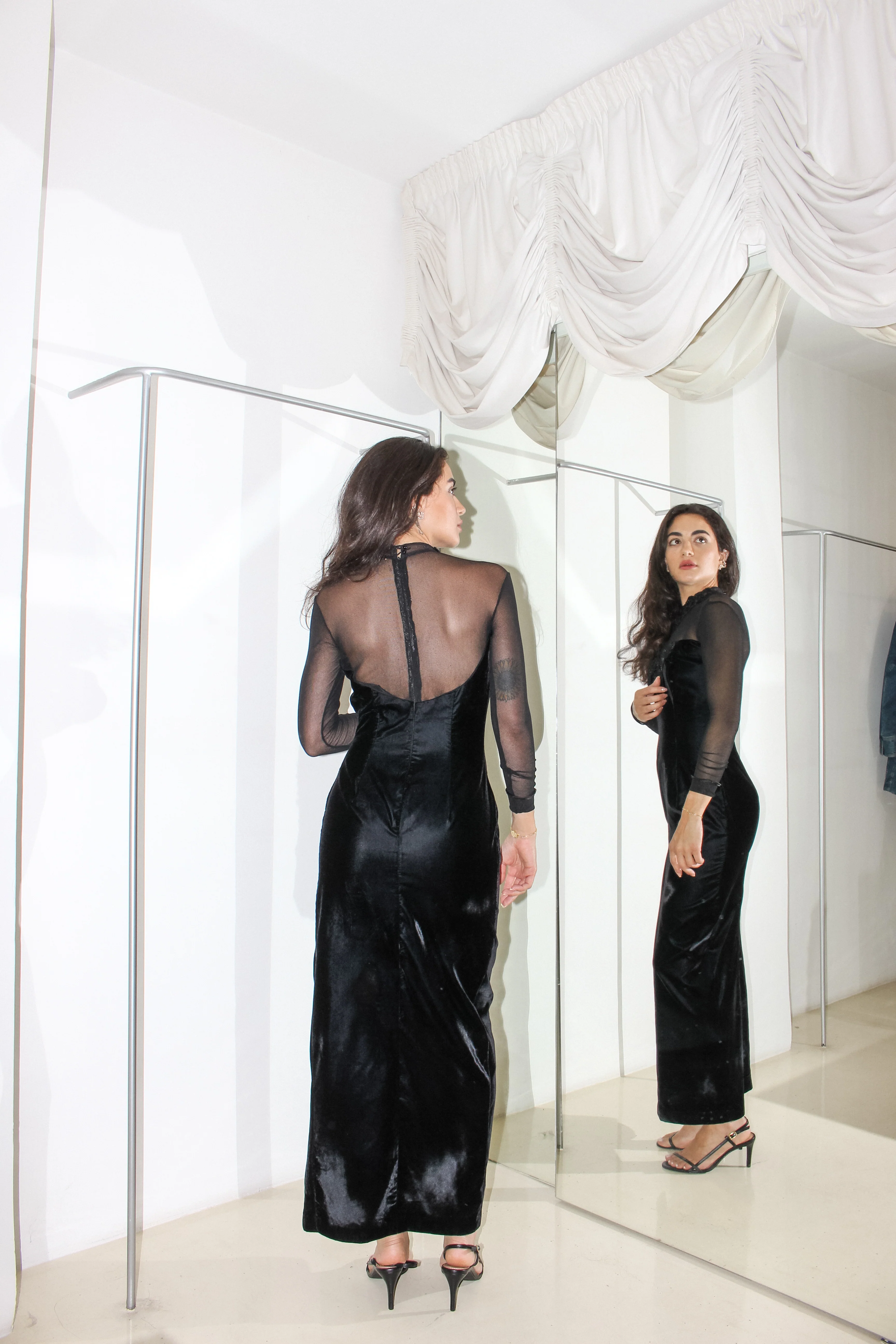 Vintage Evening Dress - Image 4