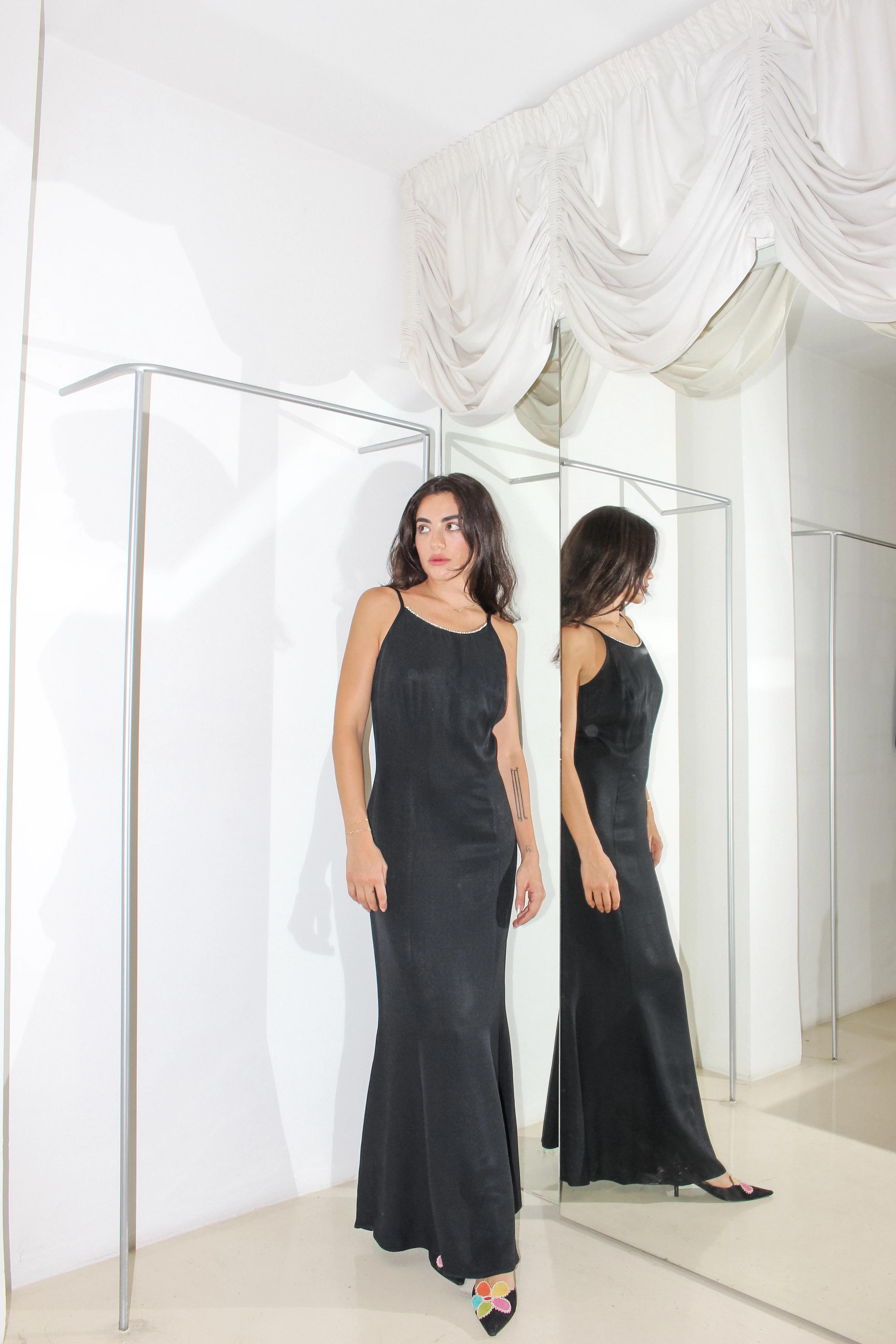 Vintage Jessica Mcclintock Dress - Image 2