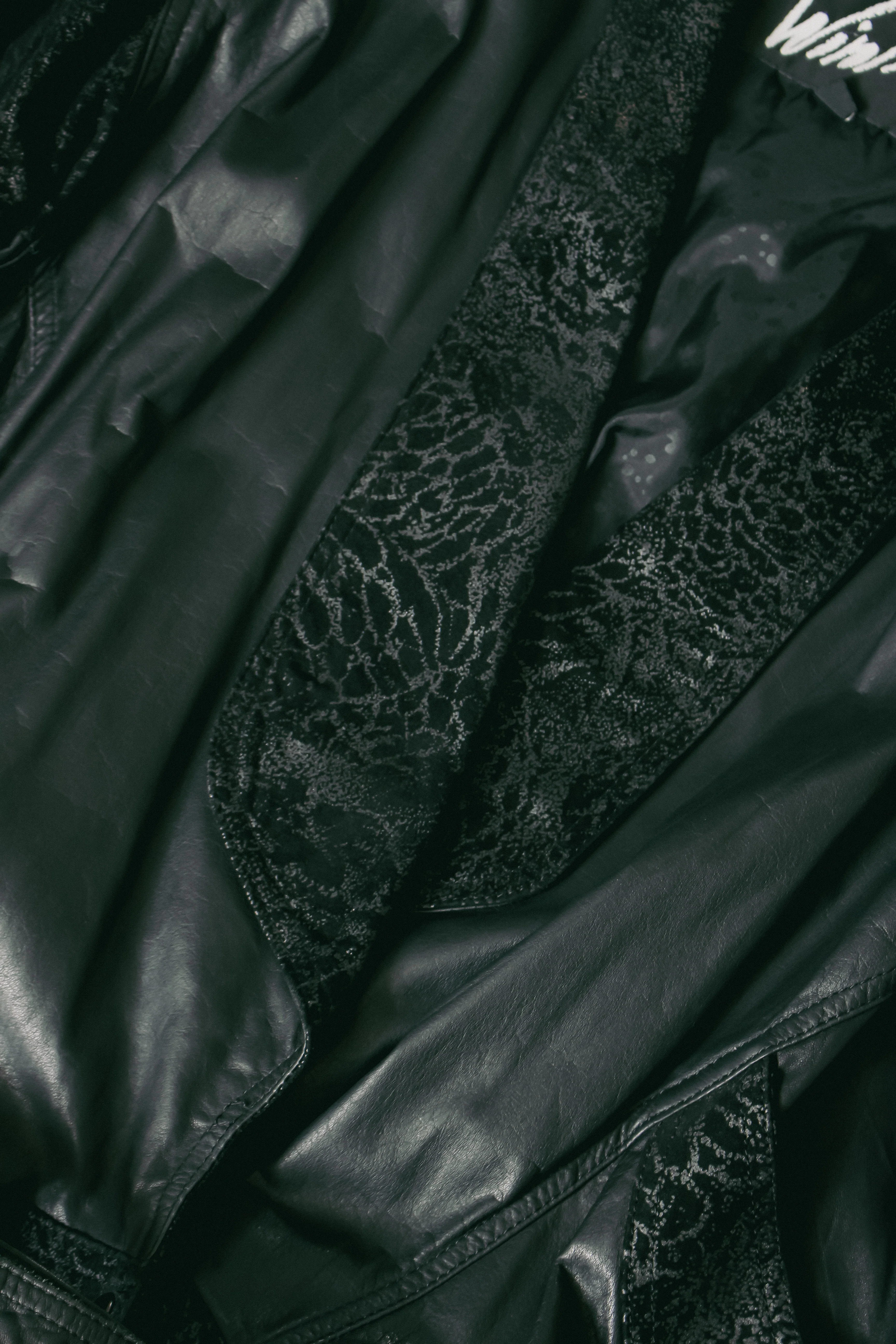 Vintage Leather Jacket - Image 2