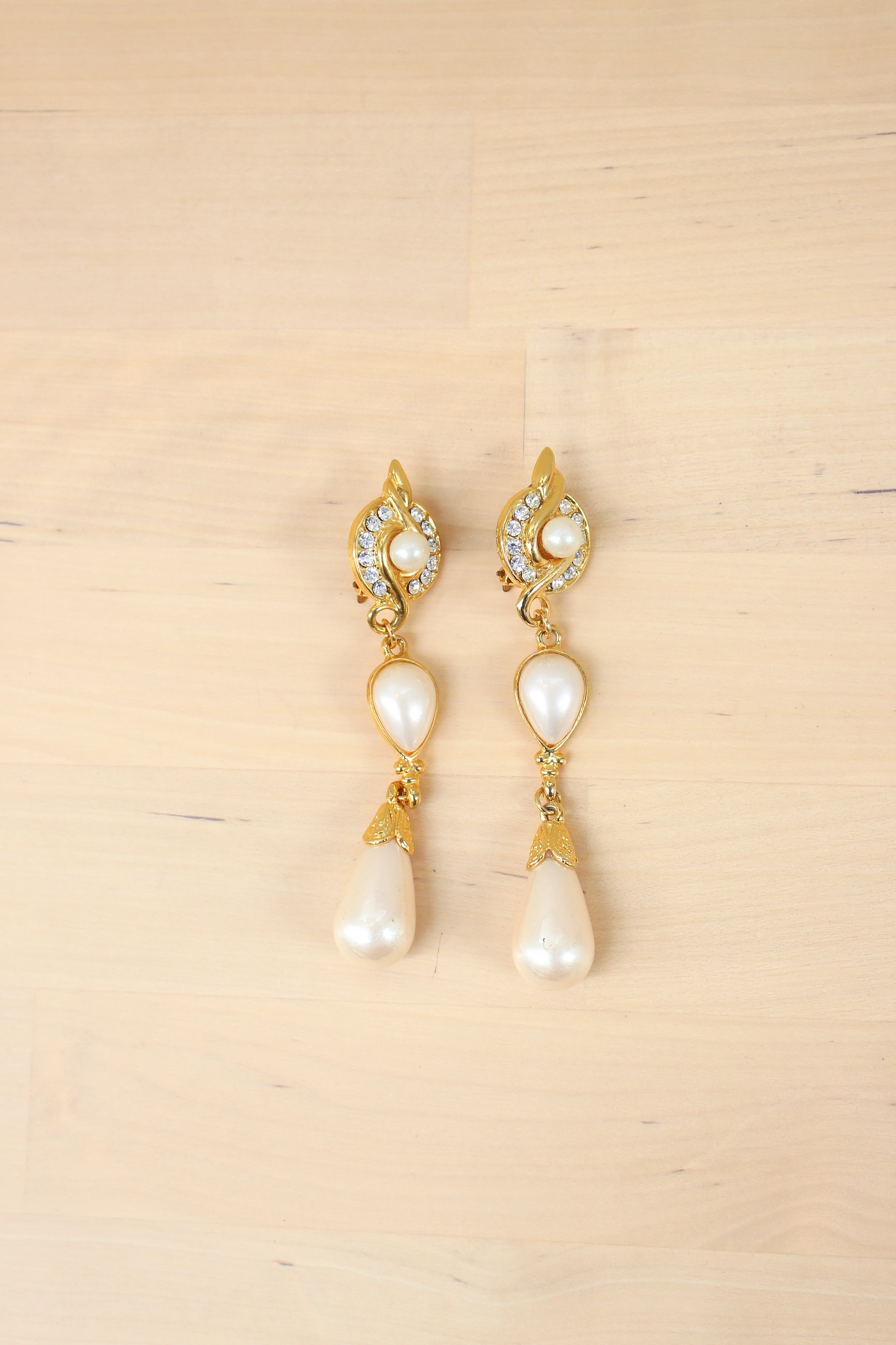 Vintage Pearl Earrings