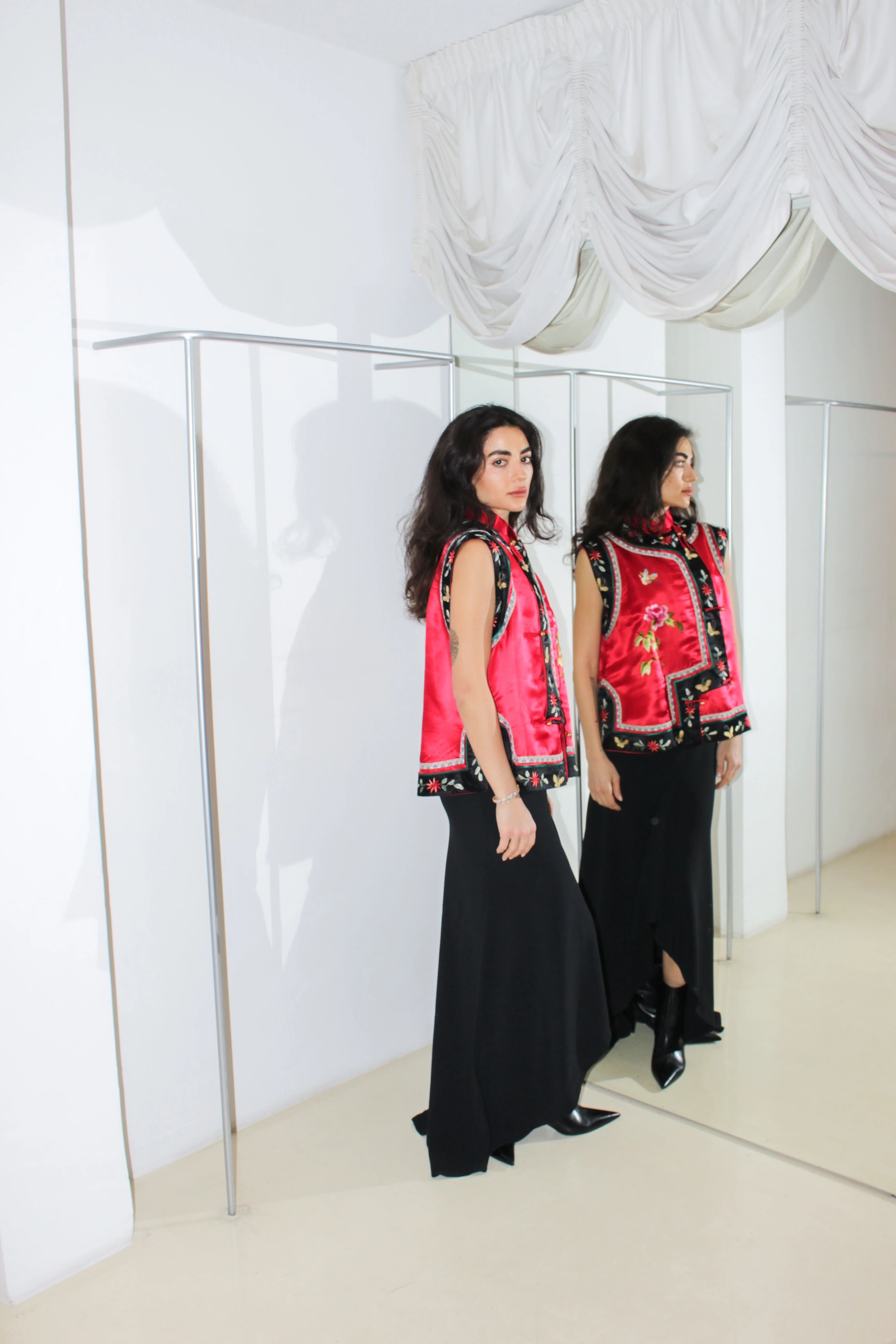 Vintage Mandarin Vest - Image 2