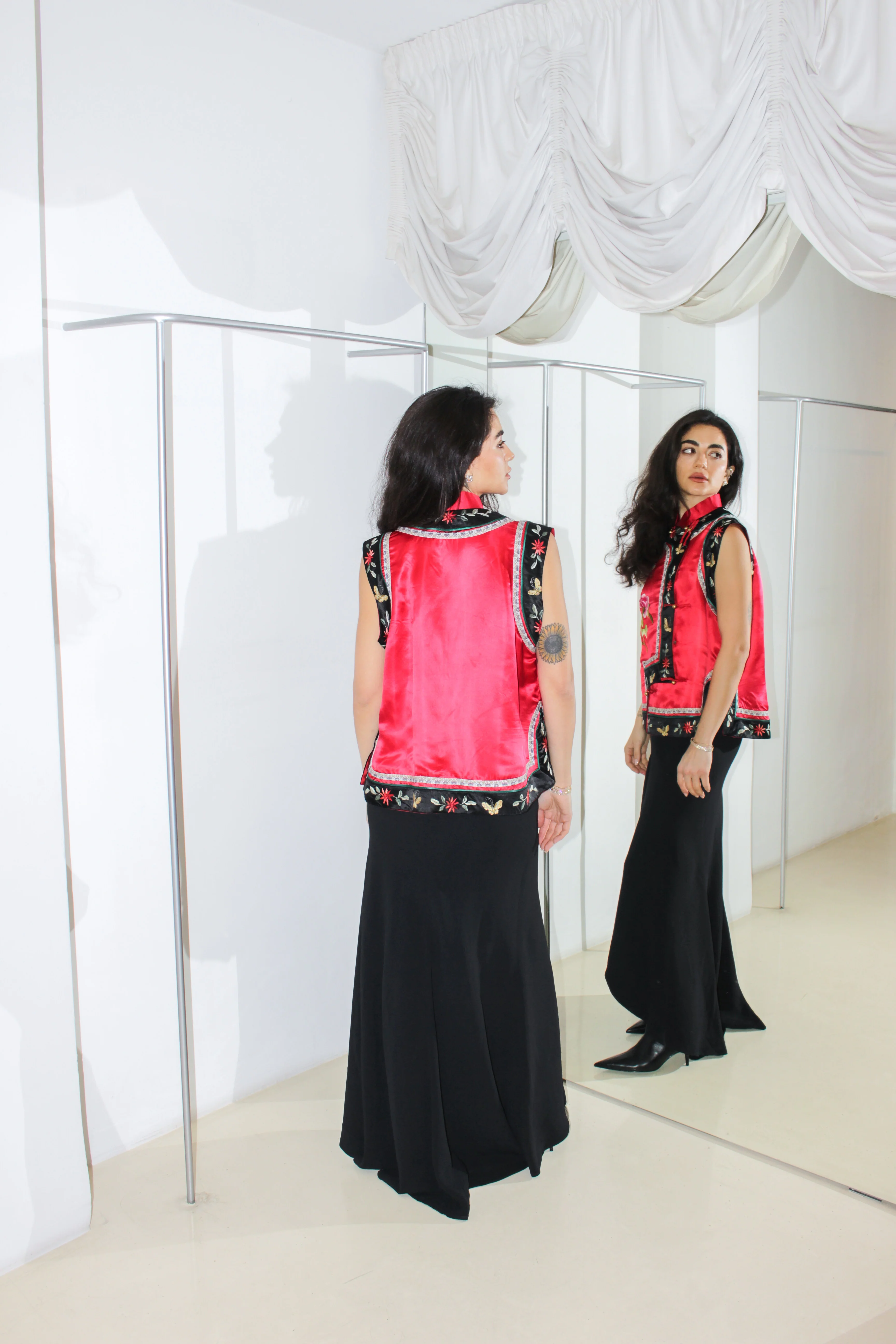 Vintage Mandarin Vest - Image 3