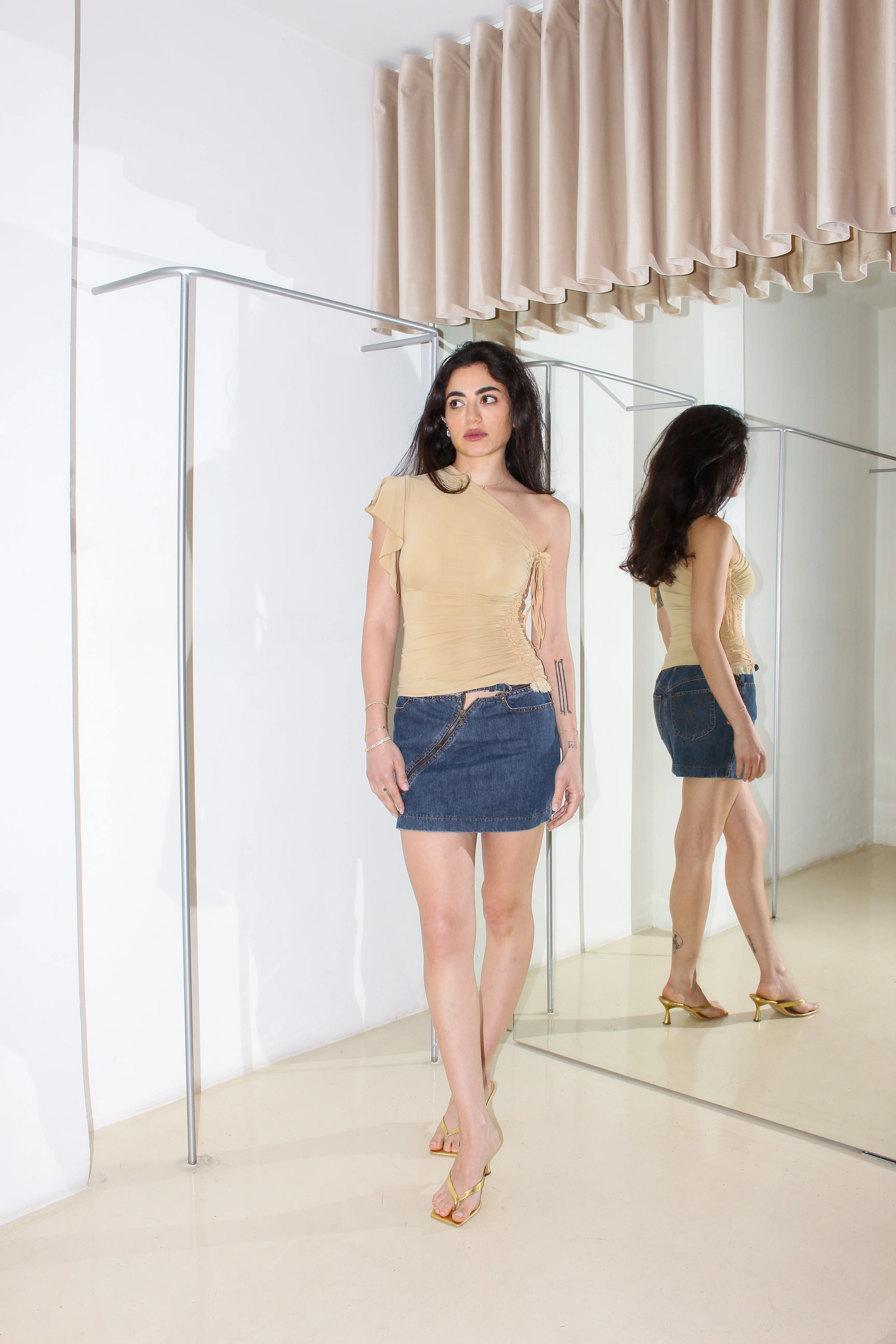 Vintage Plein Sud Mini Skirt
