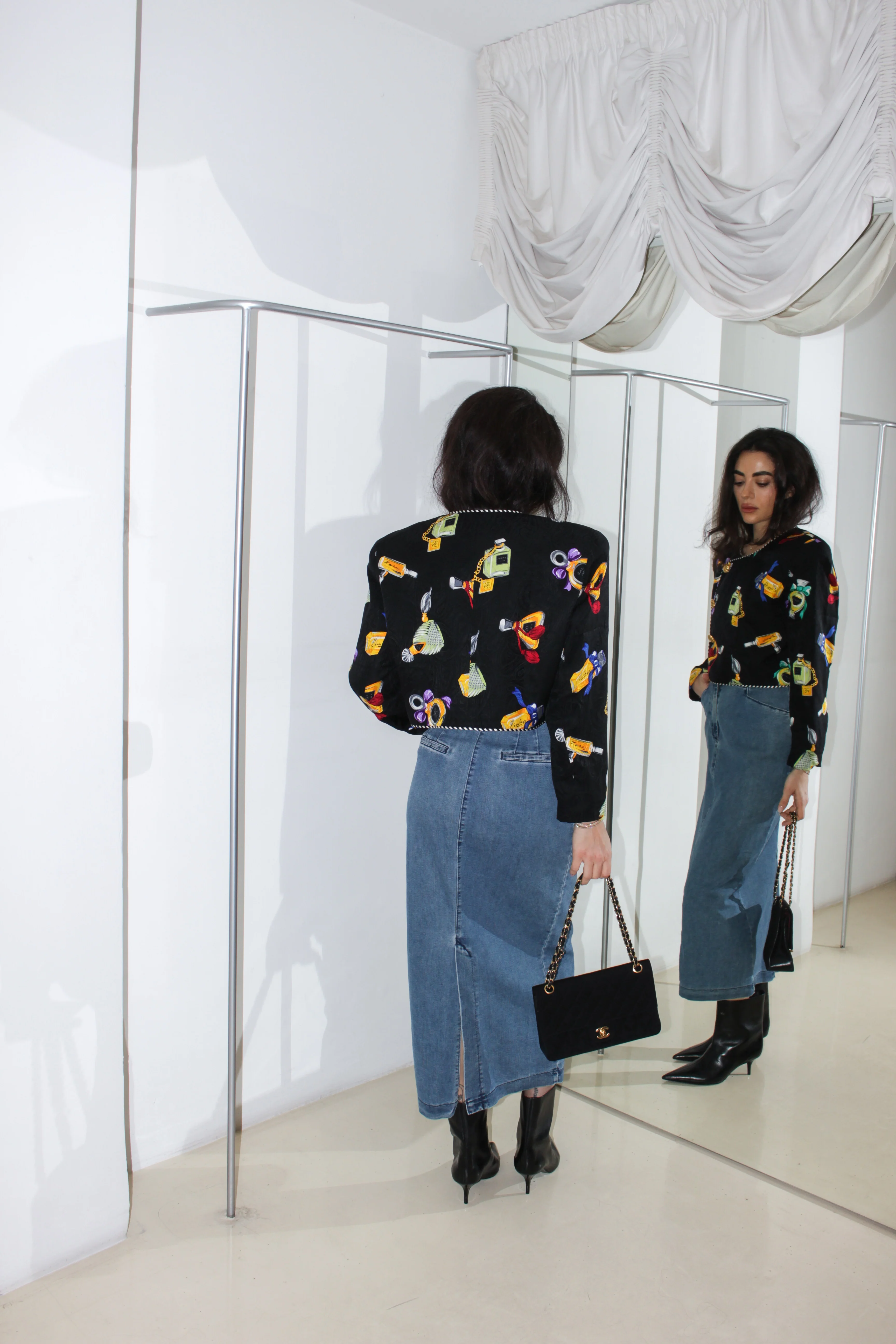 Vintage Patterned Jacket - Image 3