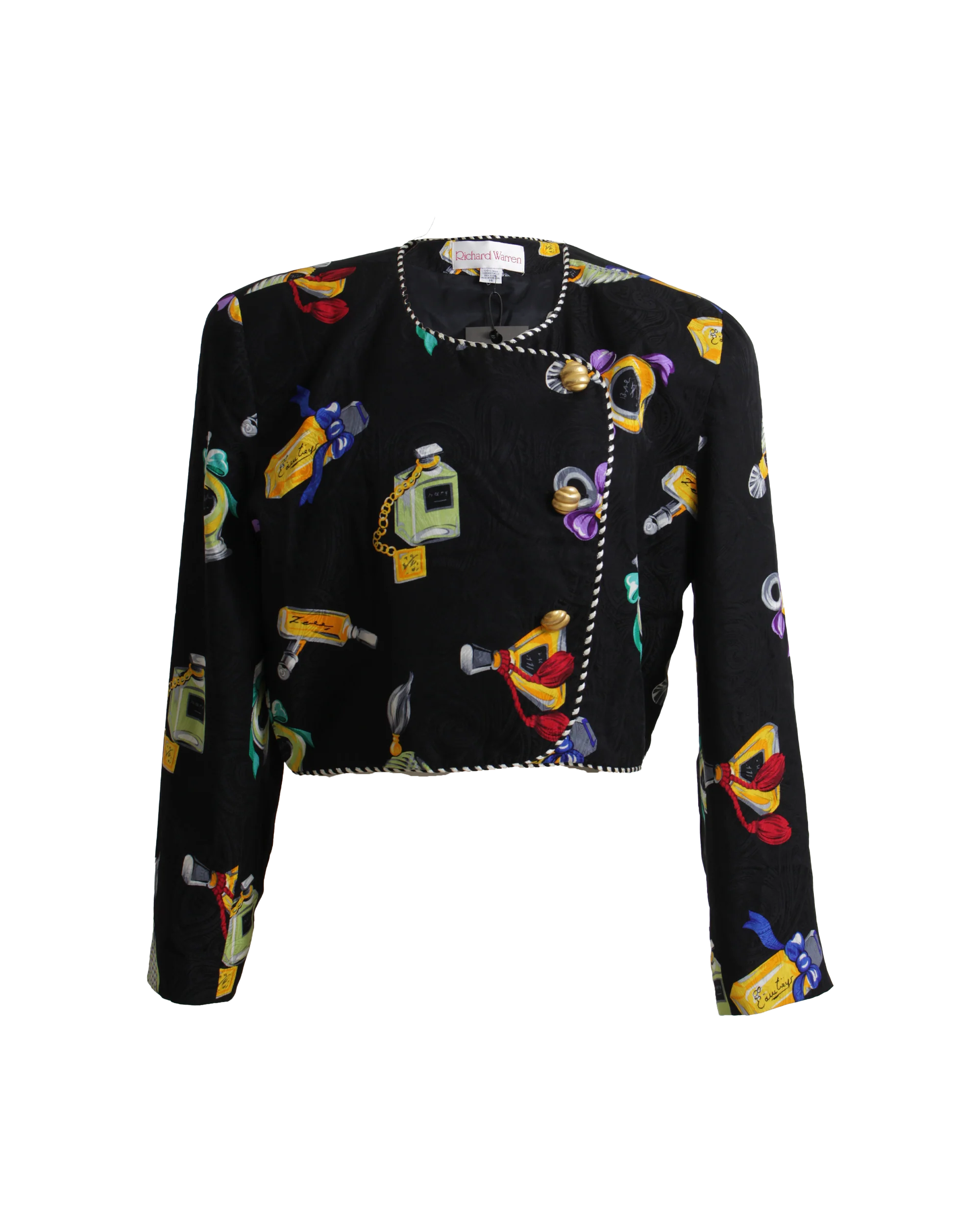 Vintage Patterned Jacket - Image 4