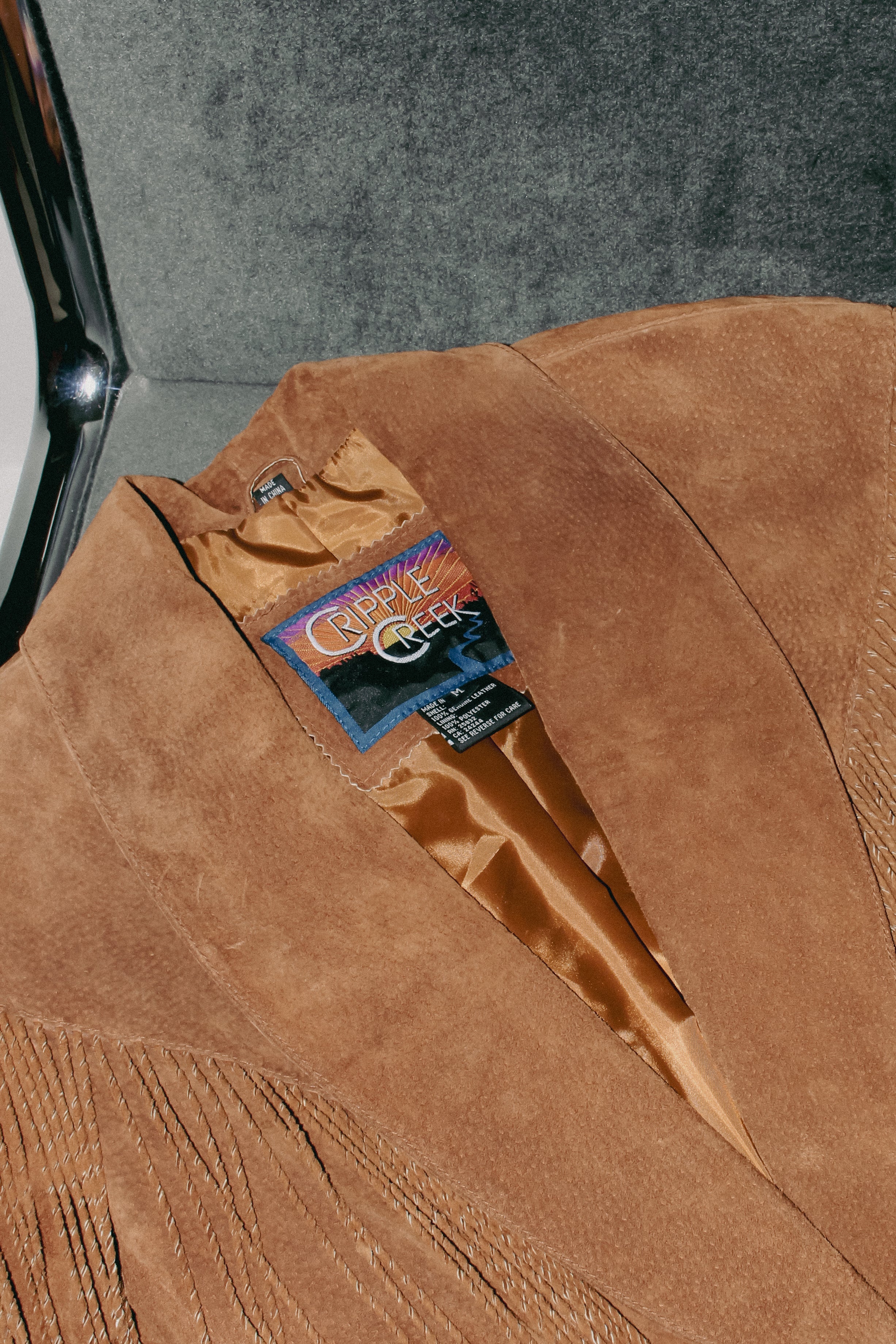 Vintage Suede Jacket - Image 2
