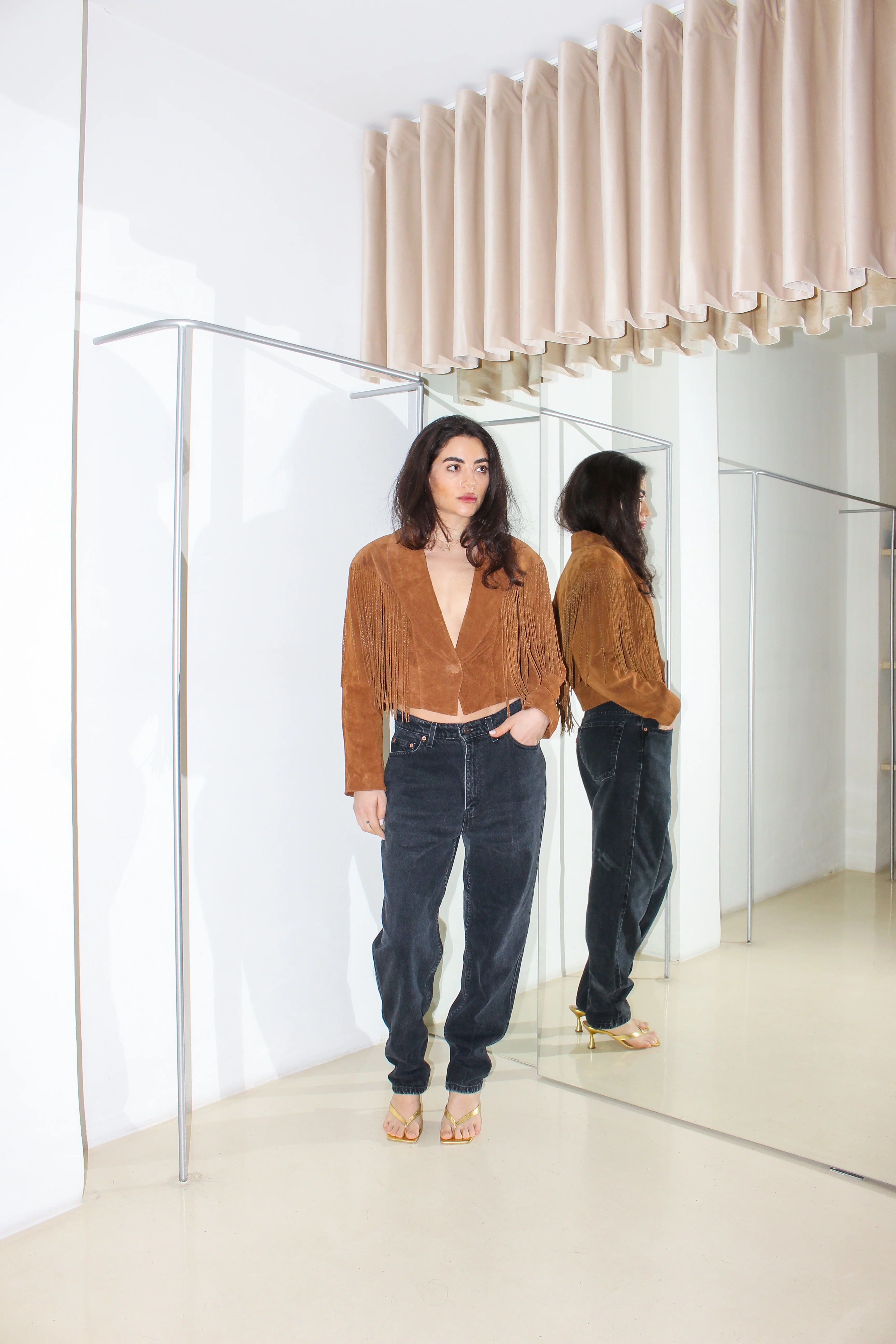 Vintage Suede Jacket - Image 4
